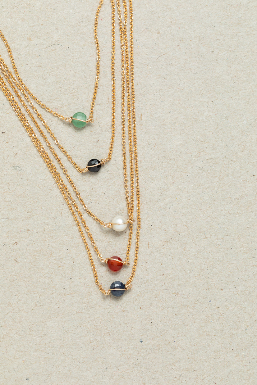 Collier Stella - Spinelle