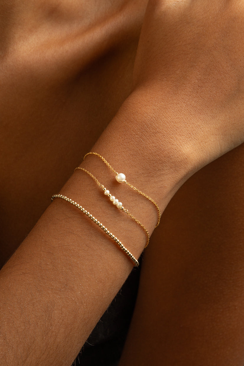 Stella Bracelet - Cultured pearl