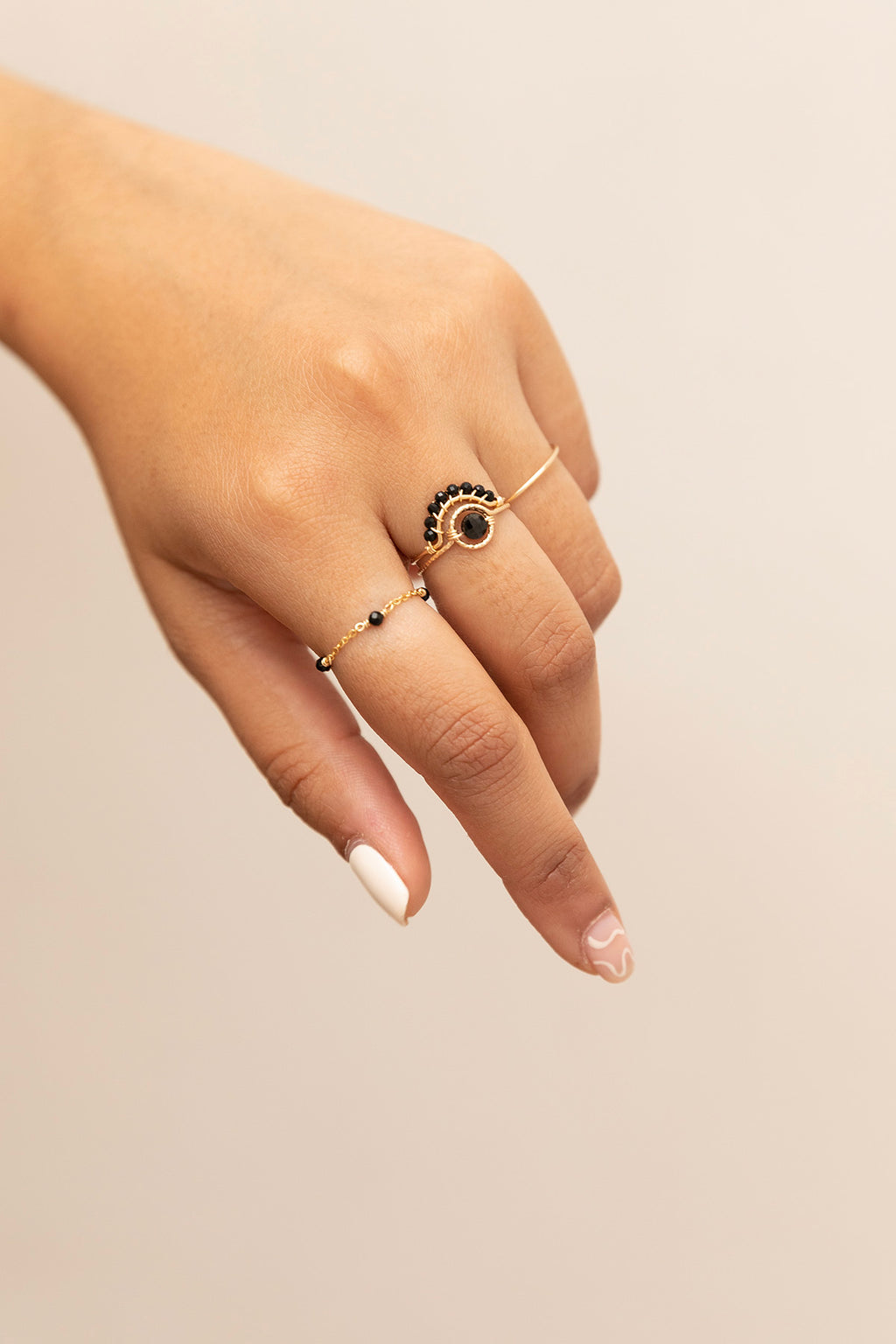 Satellite chain ring
