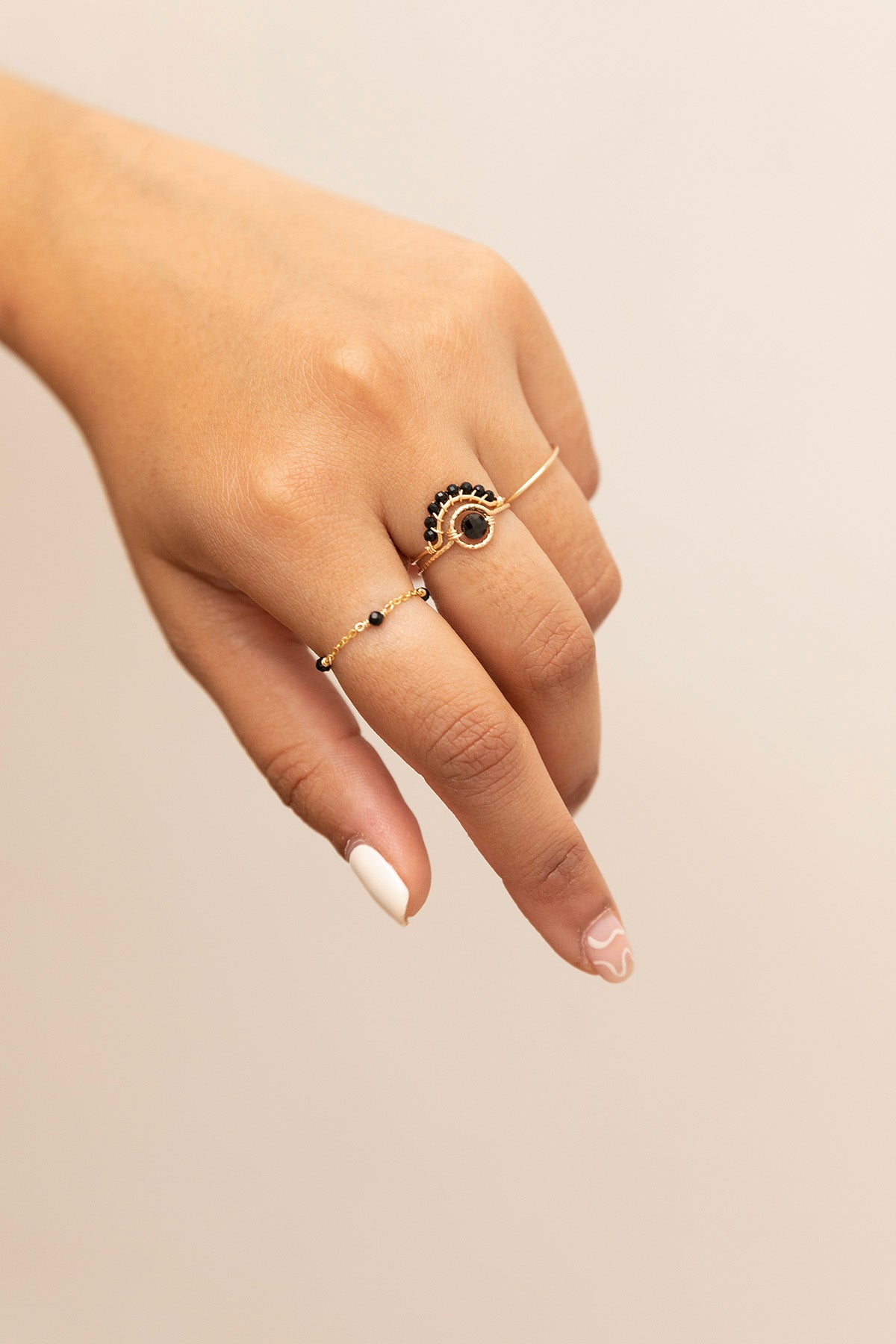 Satellite chain ring