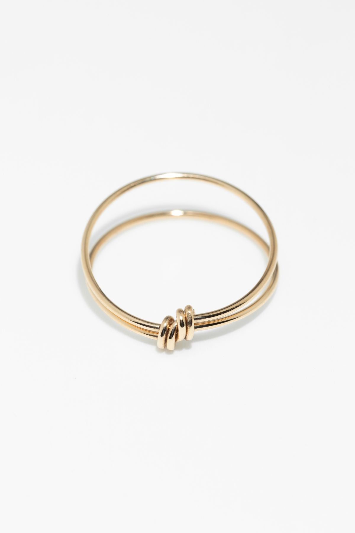 Essential double ring