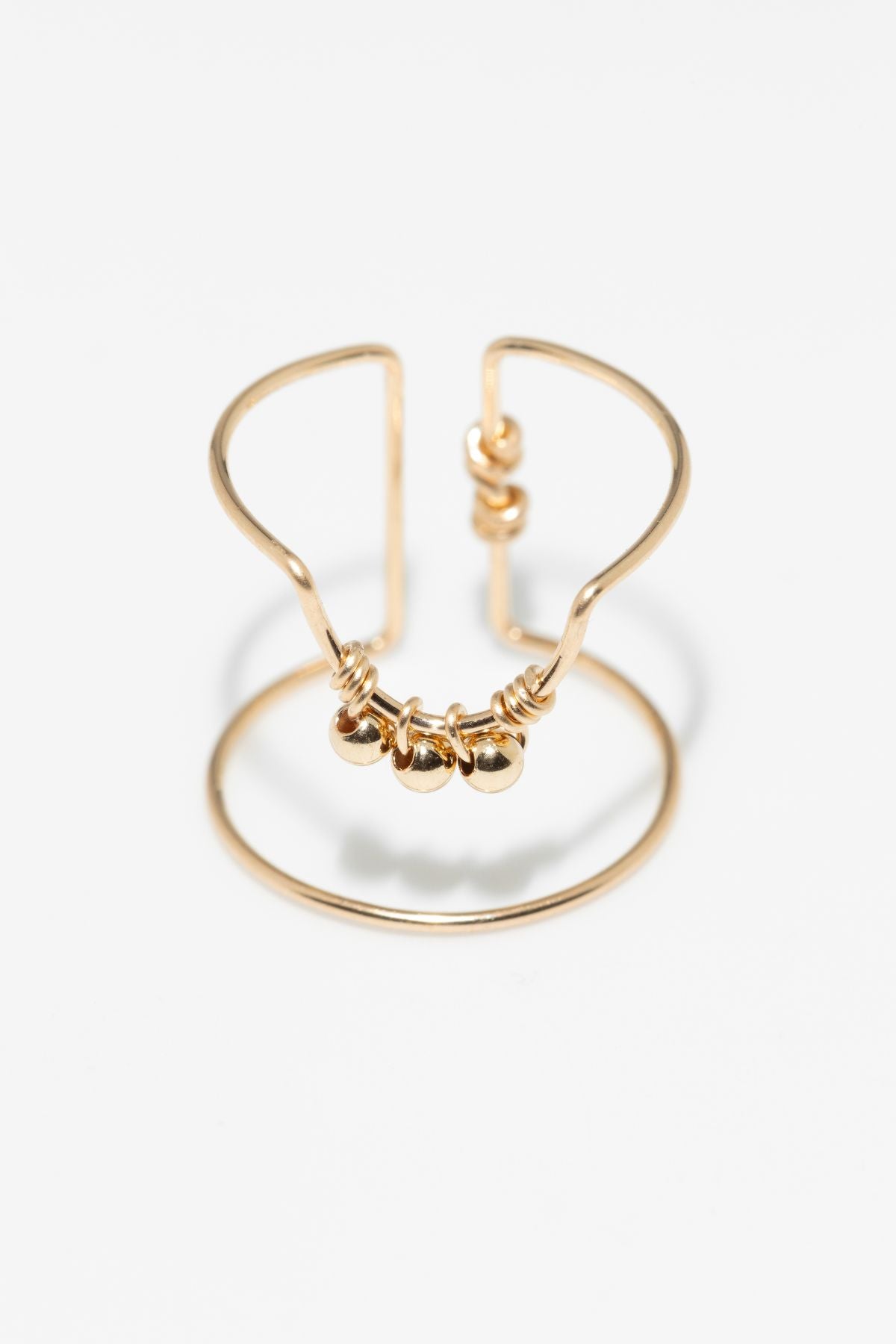 Bague d'ongle Tissage