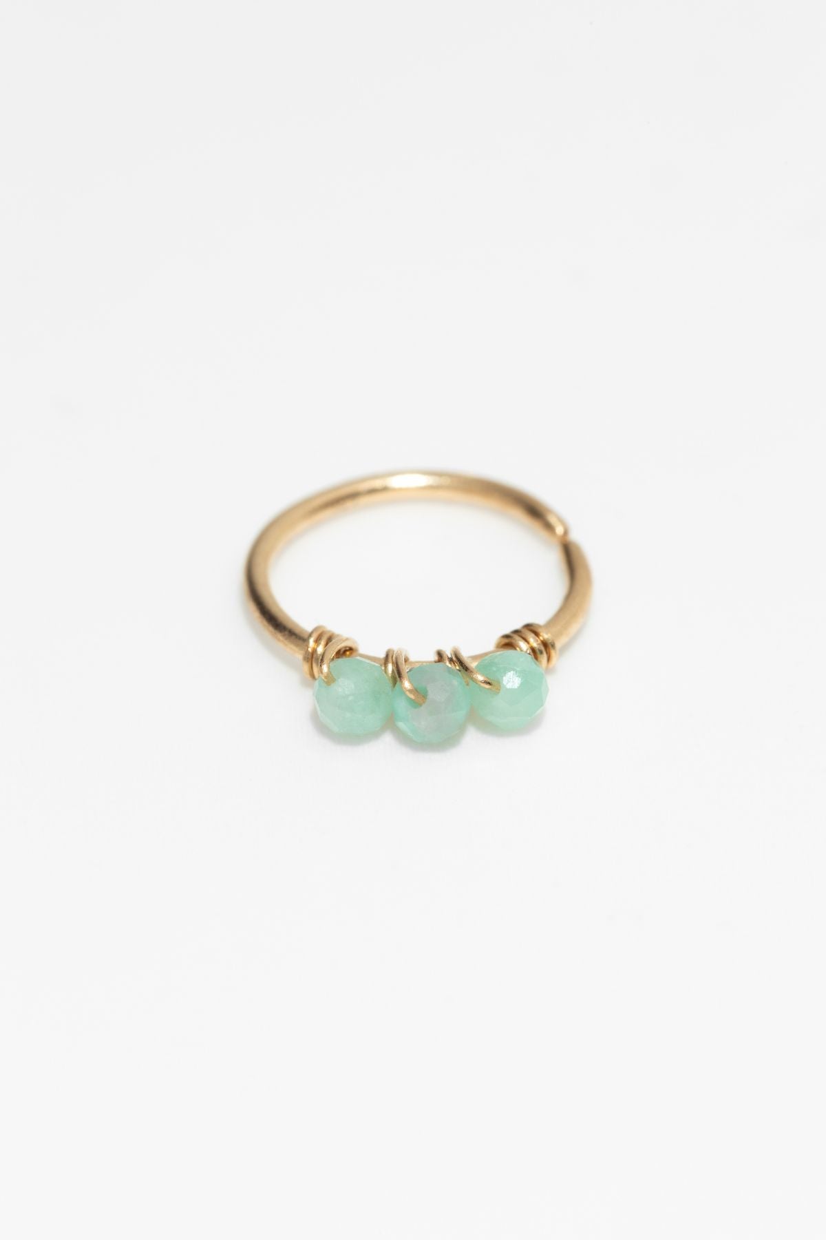Piercing Diana - Émeraude - Or 750‰