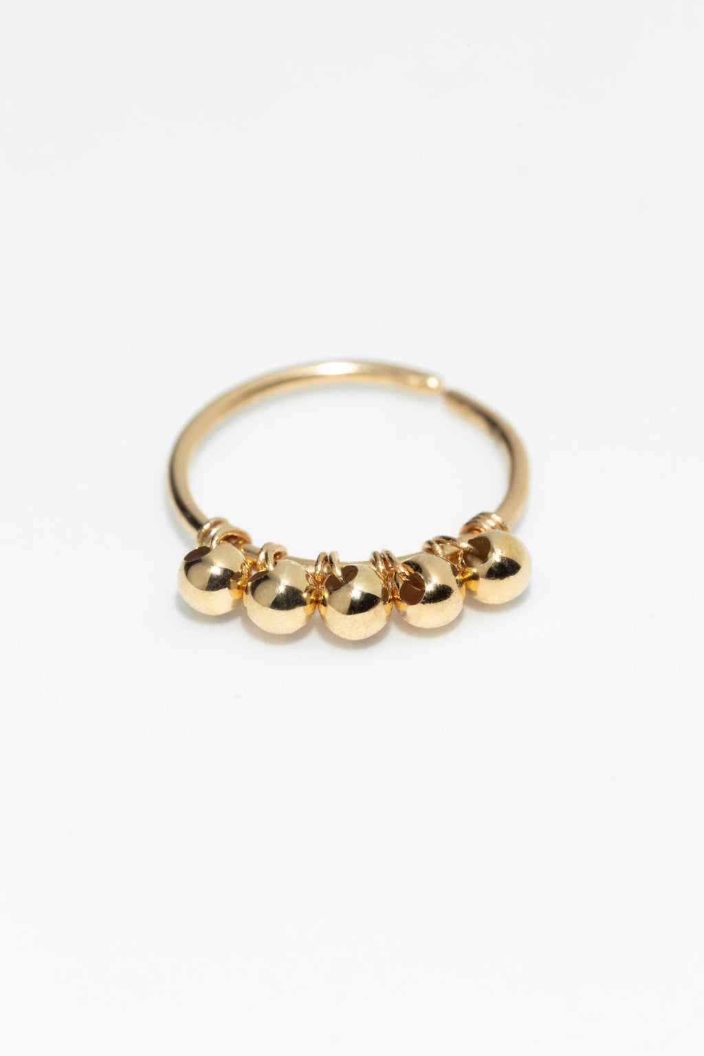 Helix pearl piercing - 750‰ Gold