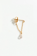Mia Earring – 750‰ Gold – Light Pink Sapphire