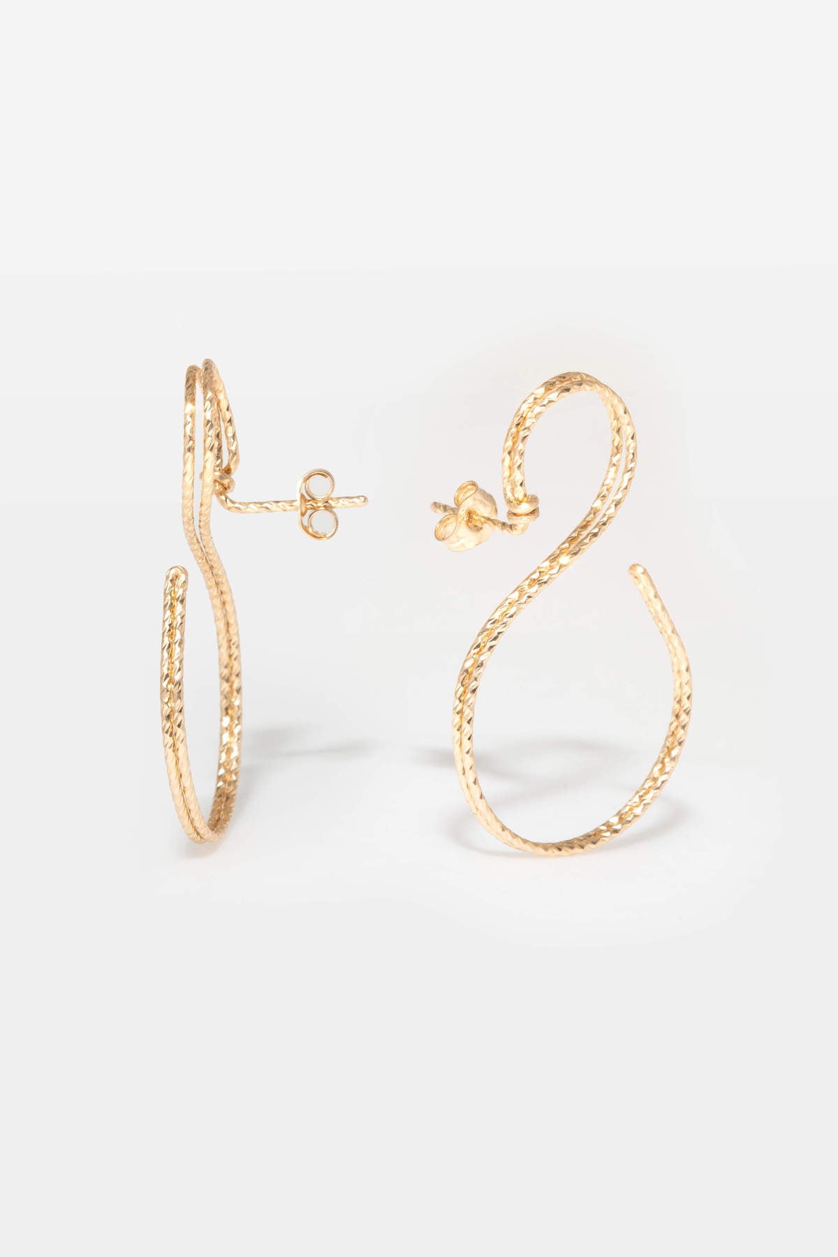 Boucles d'oreilles infini
