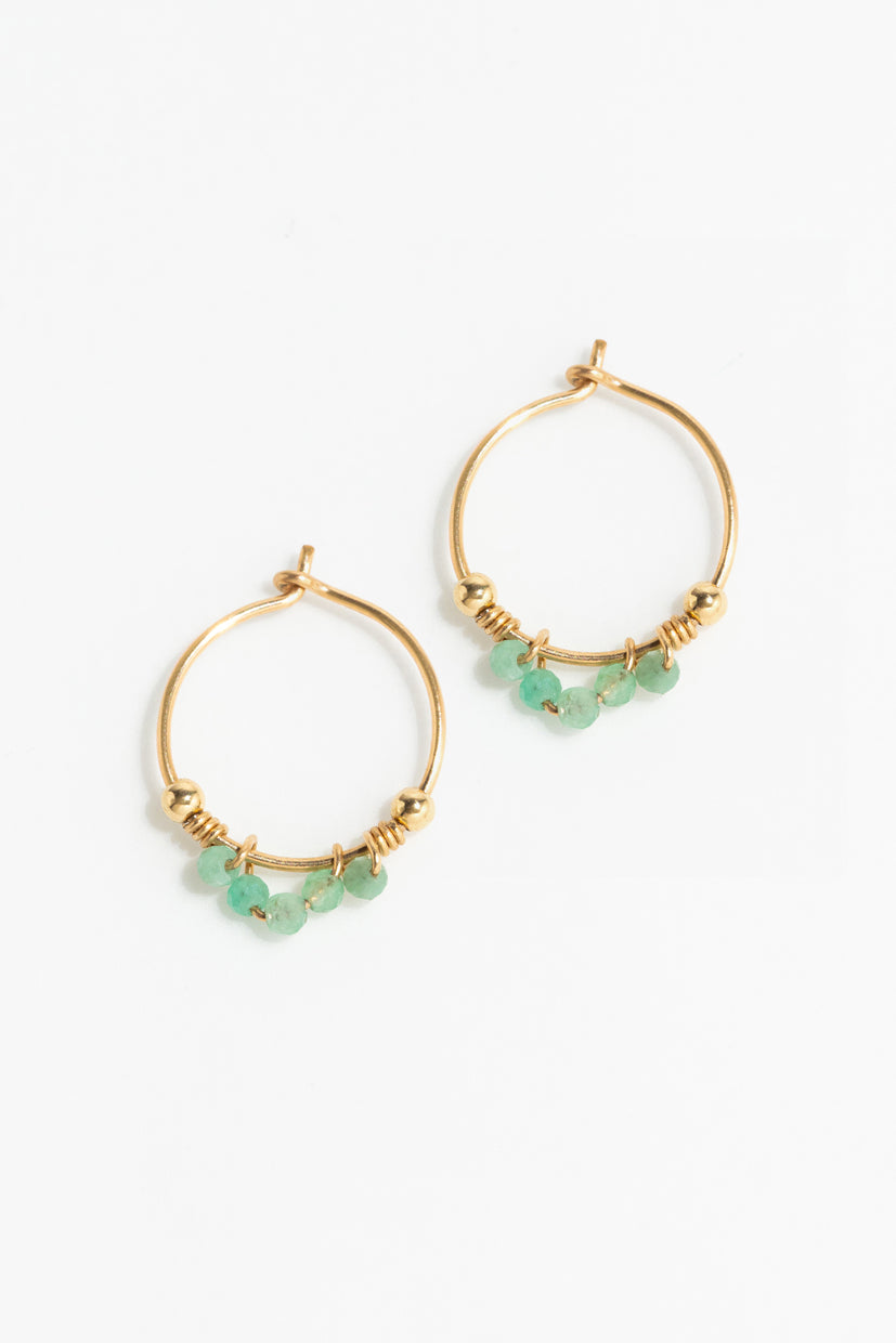 Priya mini hoop earrings