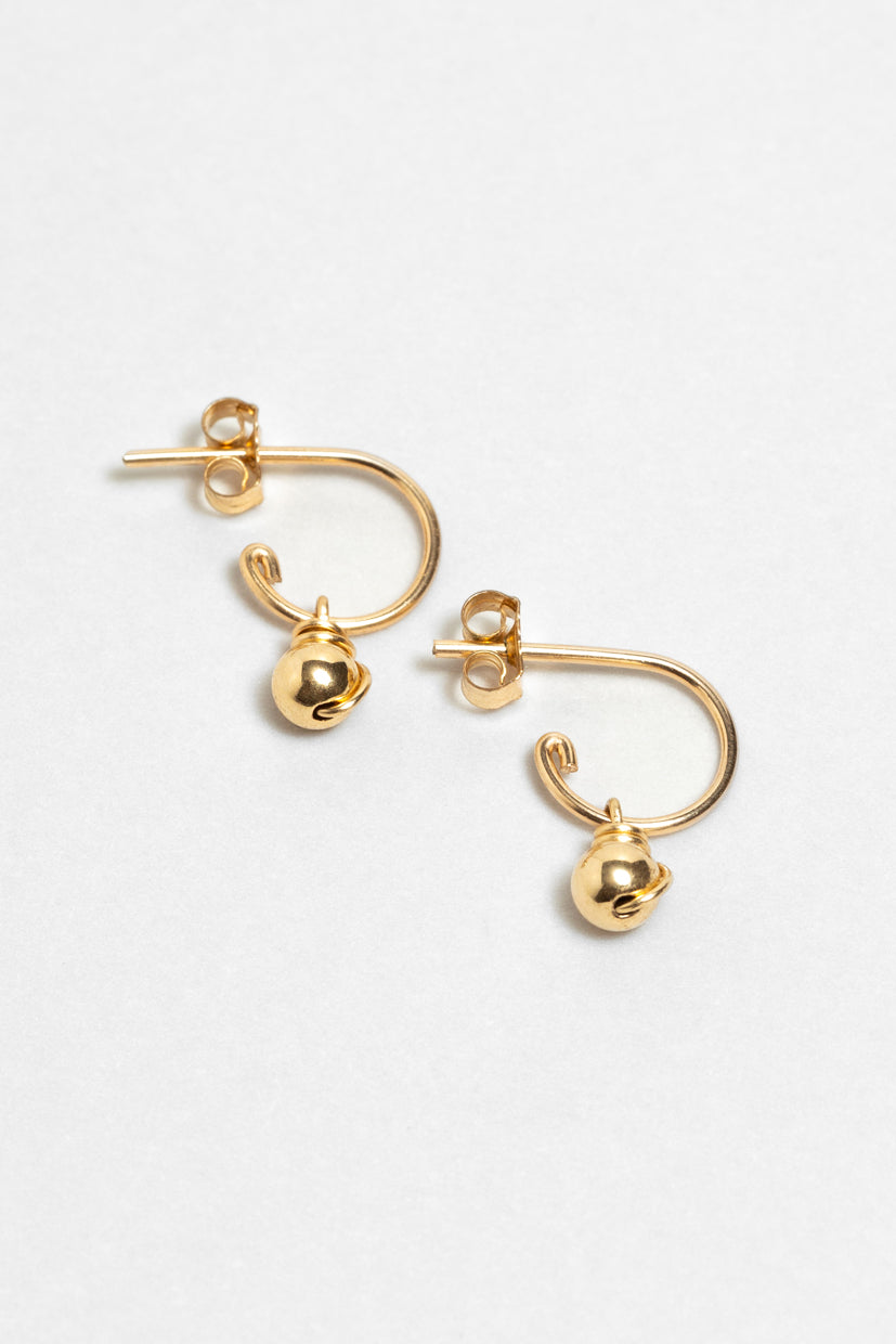 Stella Mini Hoops - Gold