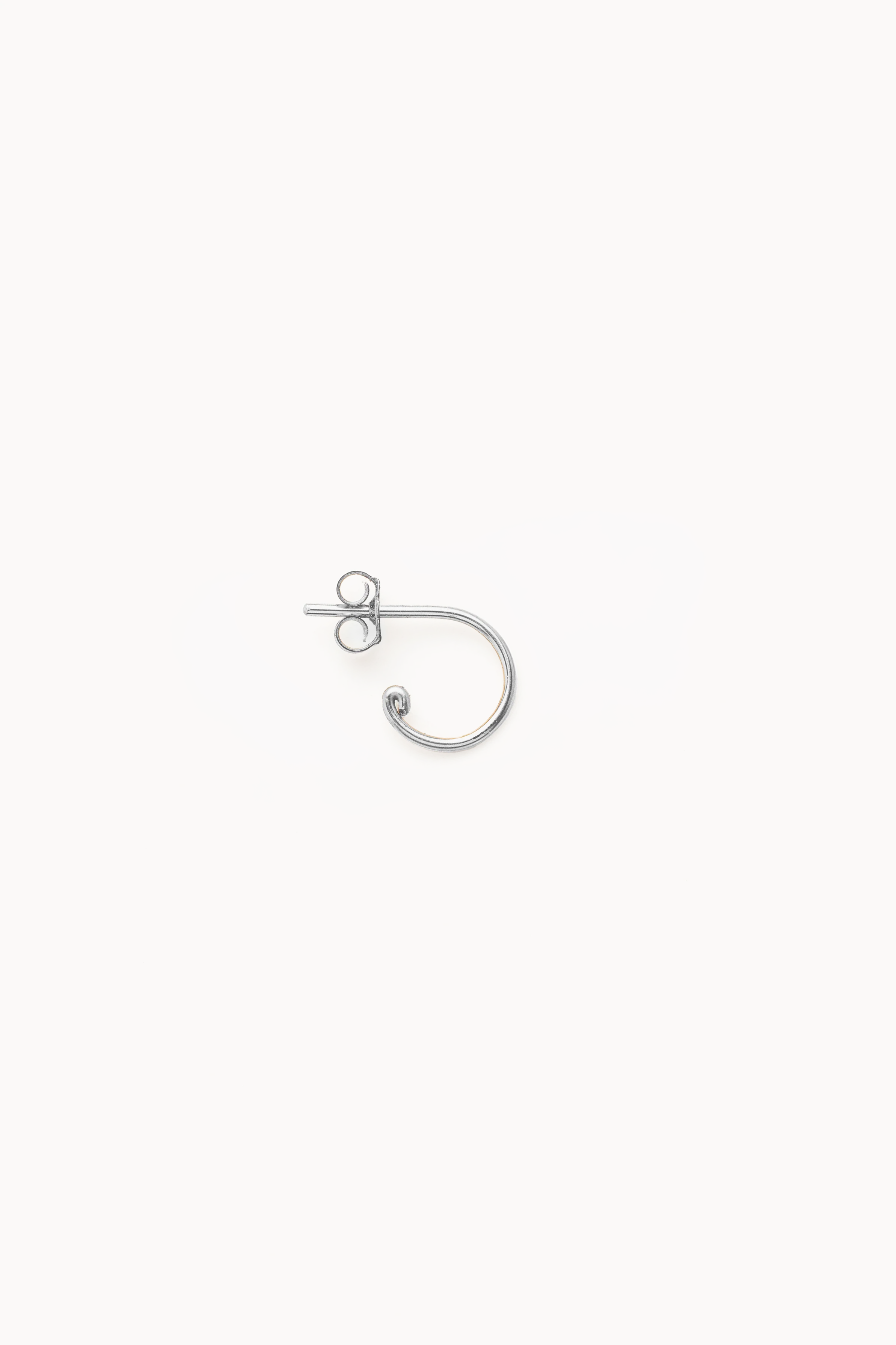 Mini créoles Essentiel - Argent