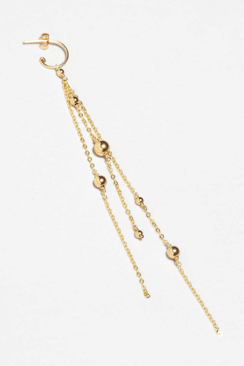 Maia Creole Earrings - Gold