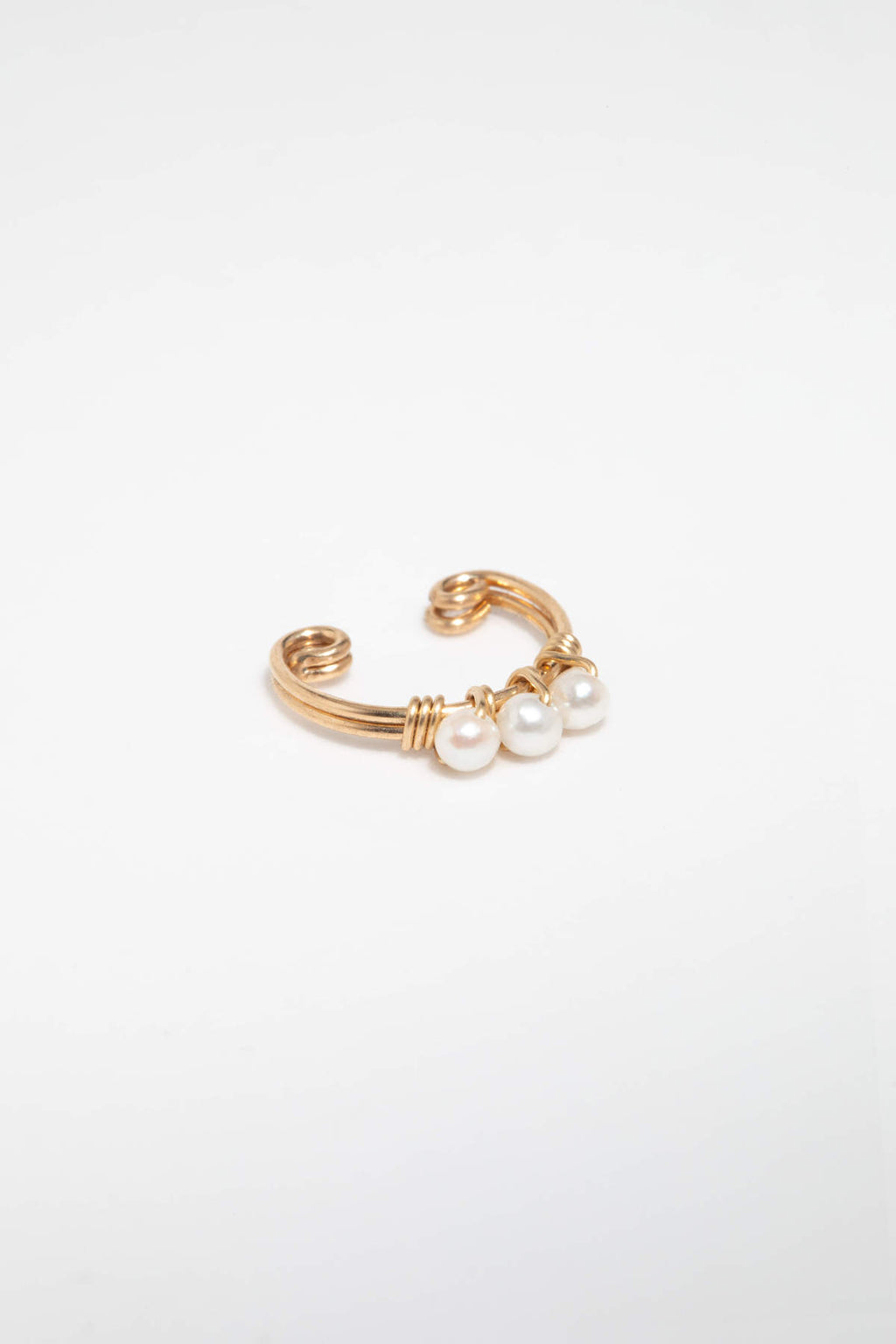 Faux piercing Théa - Perle de culture