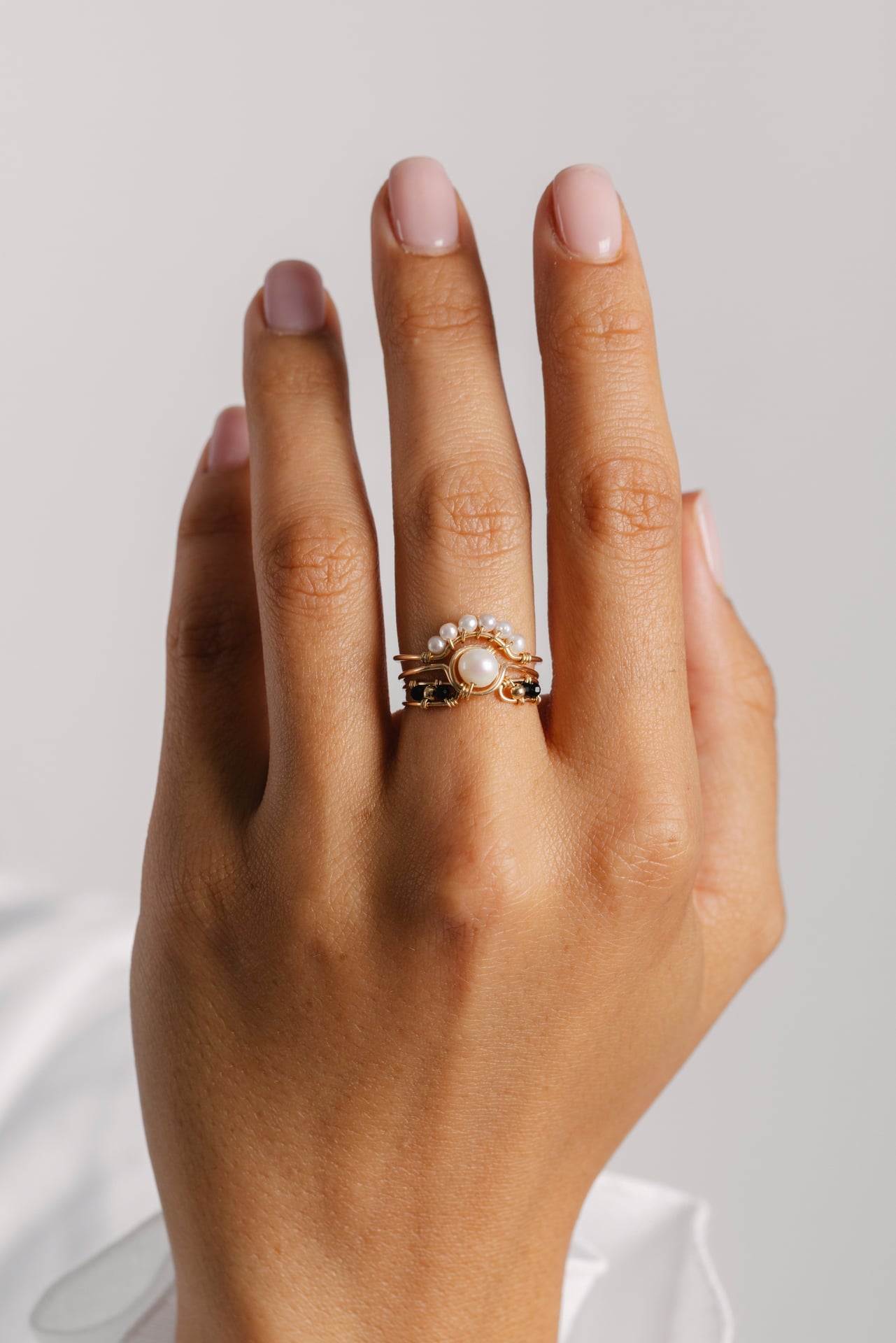 Bague Swan - Perle de culture