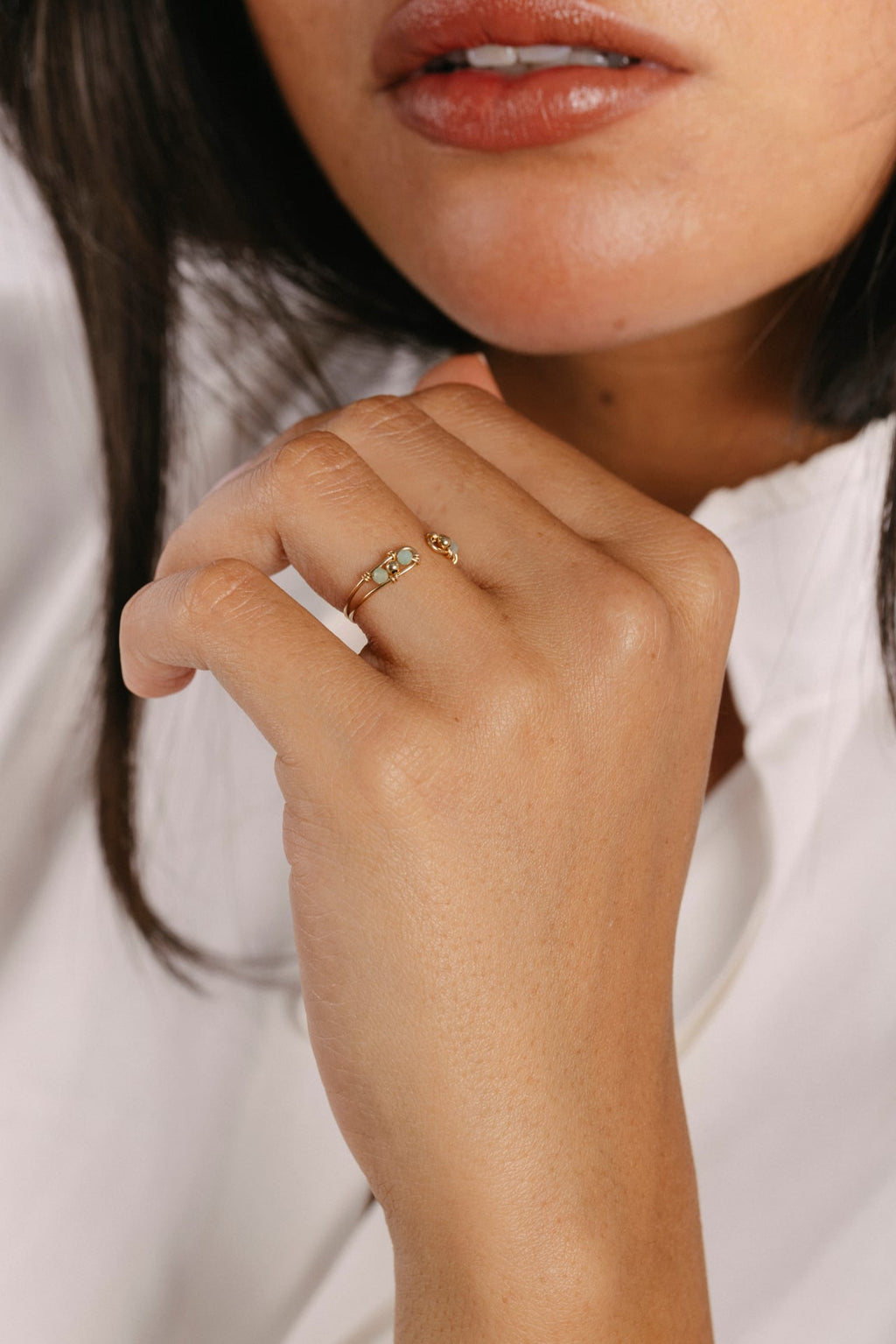 Queen Ring - Emerald