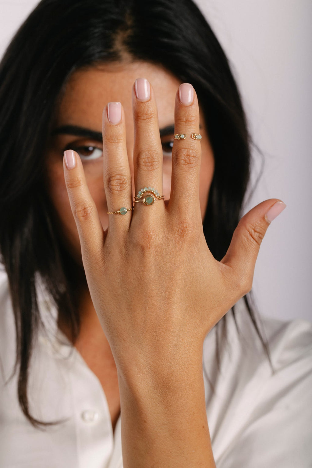 Bague Frida - Émeraude