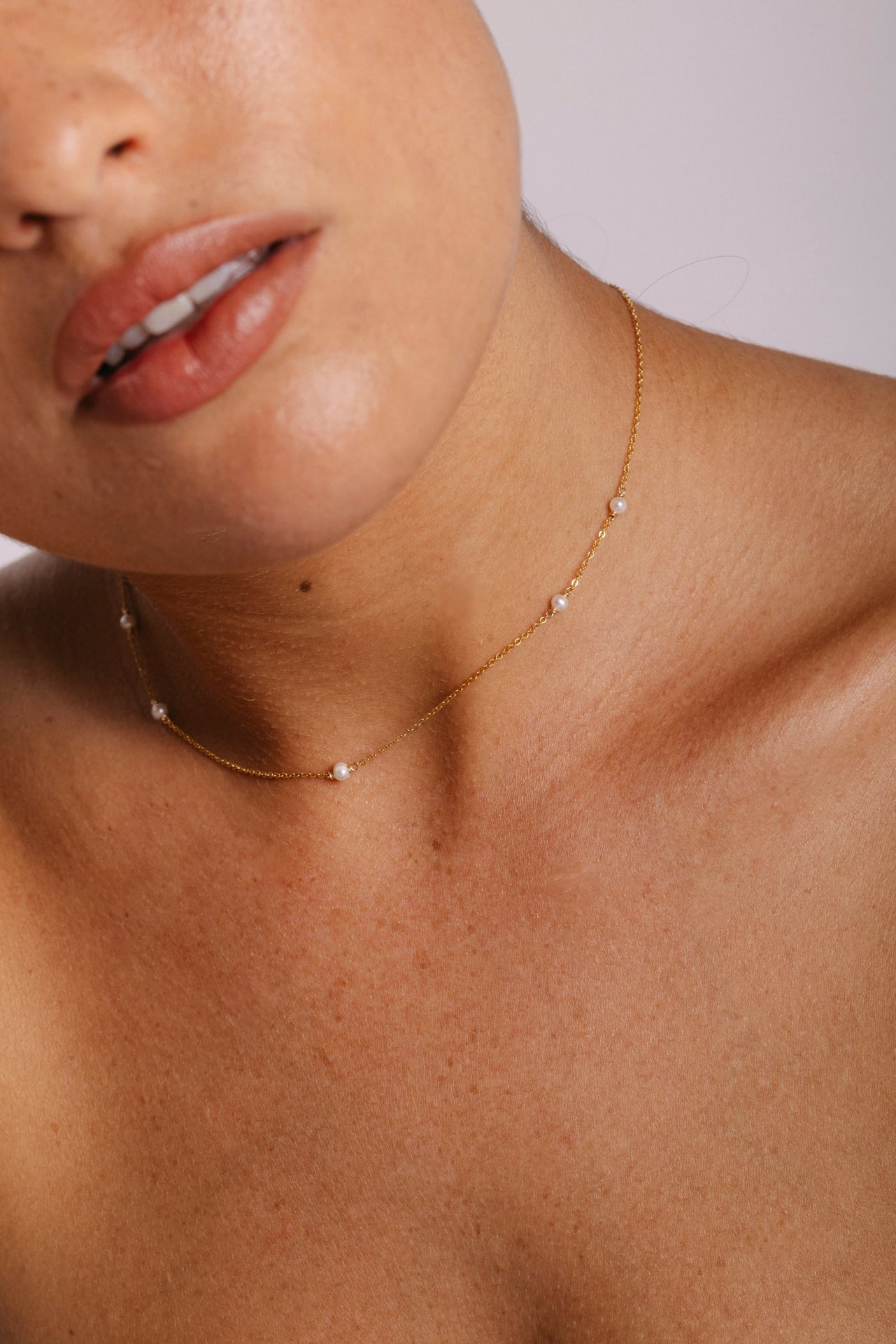 Collier-Bracelet Satellite - Perles de culture