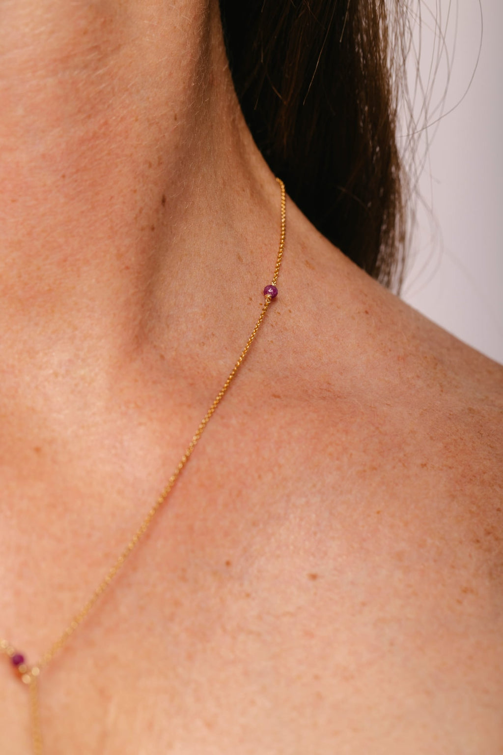 Vice Versa Necklace - Ruby