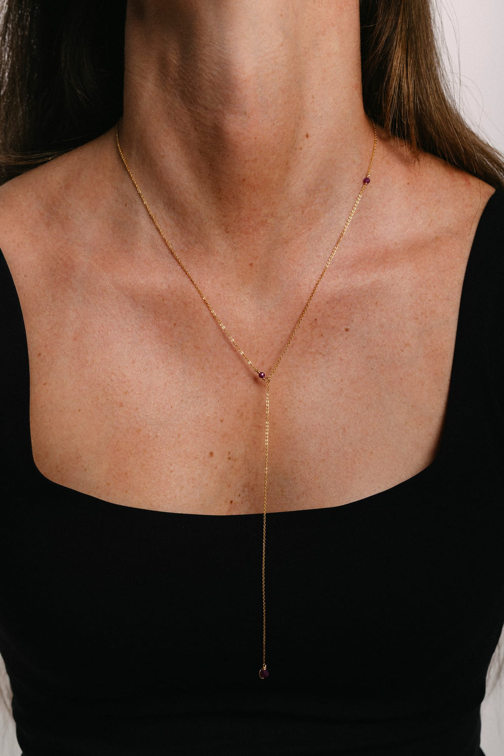Collier Vice versa Stella- Rubis