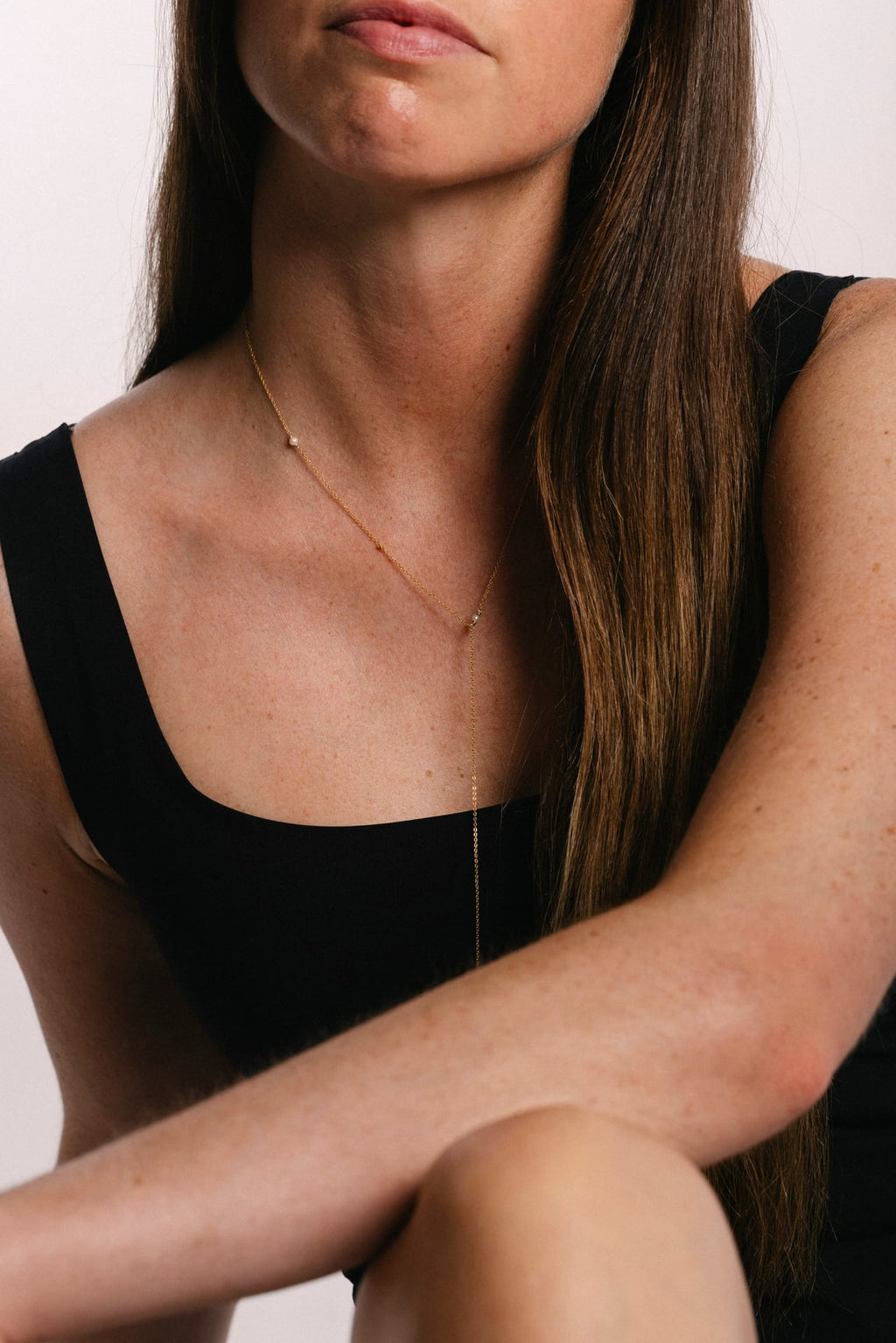 Vice versa necklace - Cultured pearl