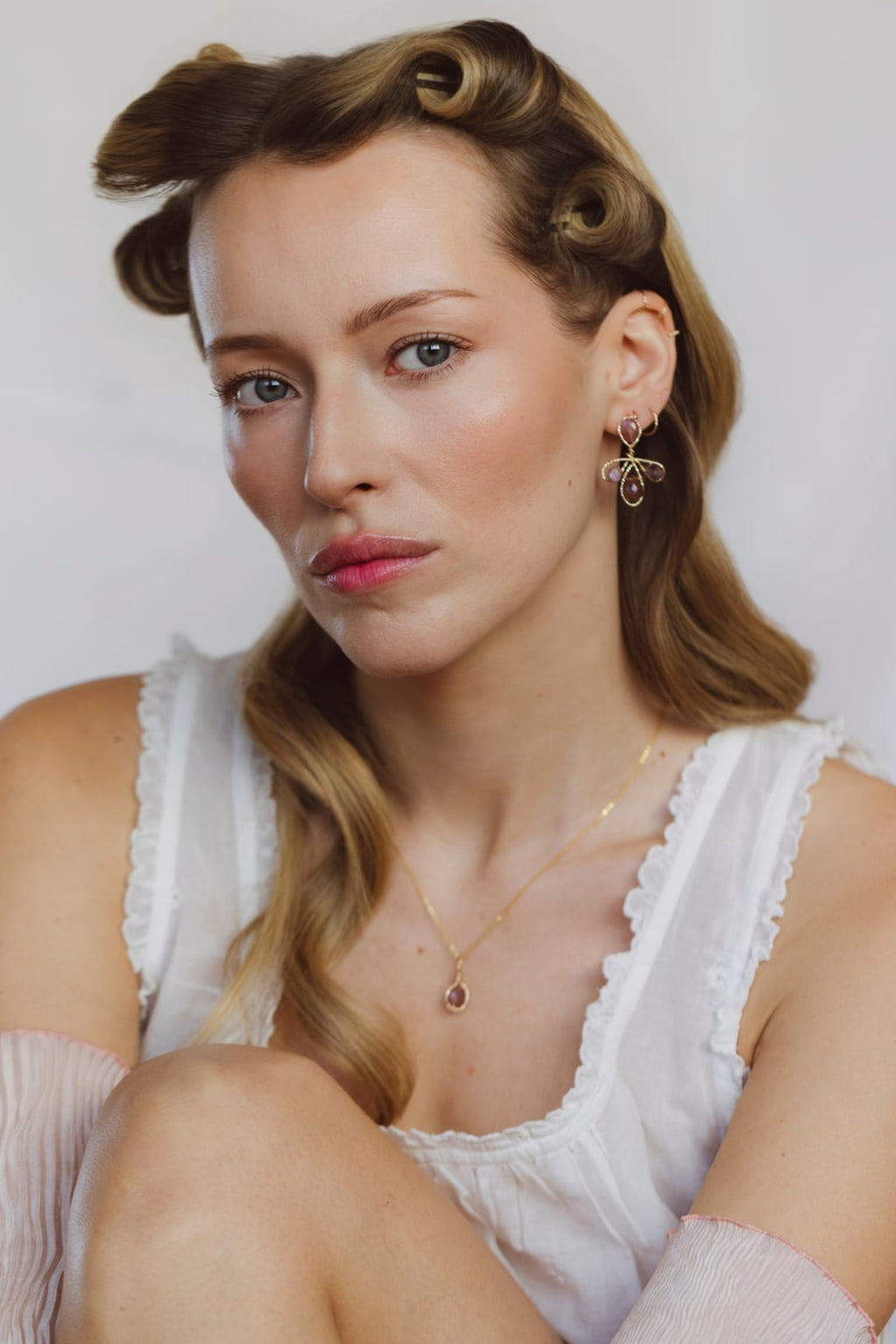 Collier Antoinette - Bordeaux