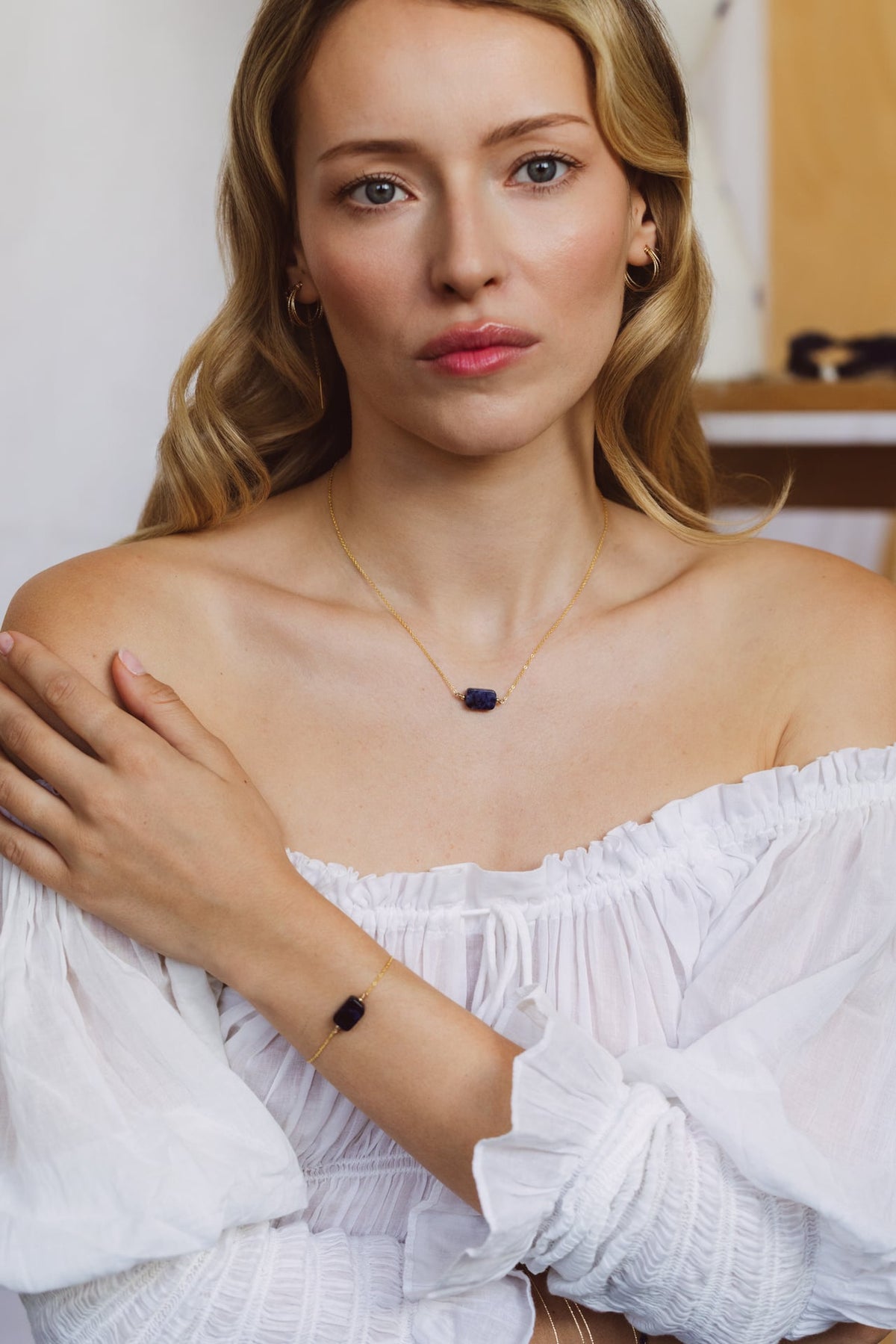 Collier Louise - Sodalite