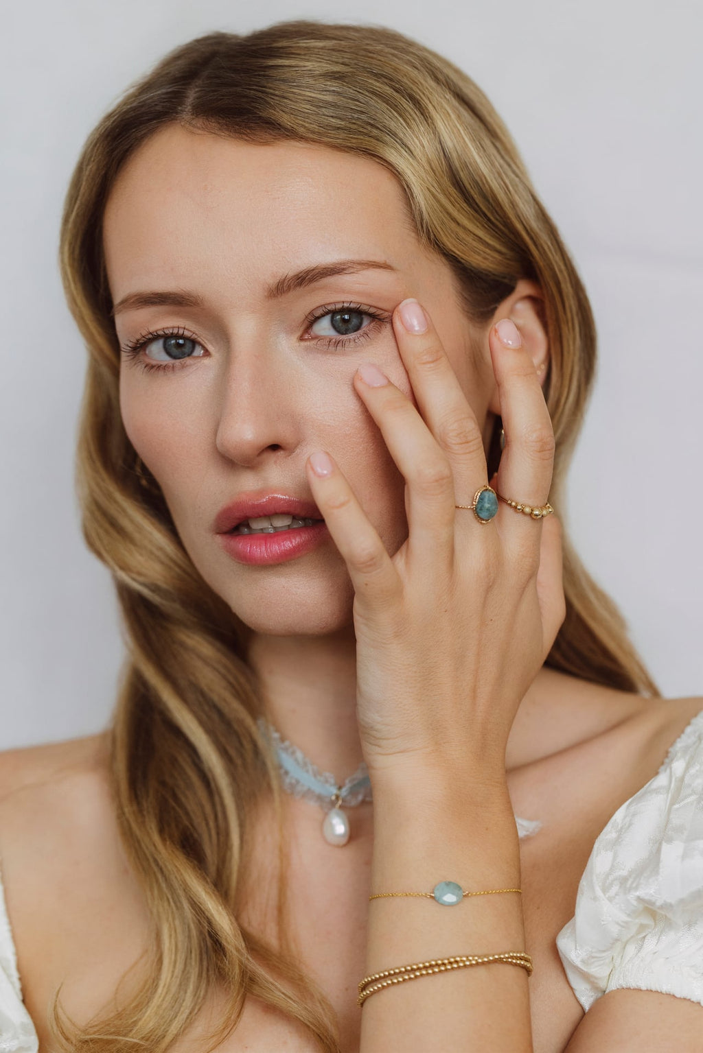 Victoire Bracelet - Aquamarine