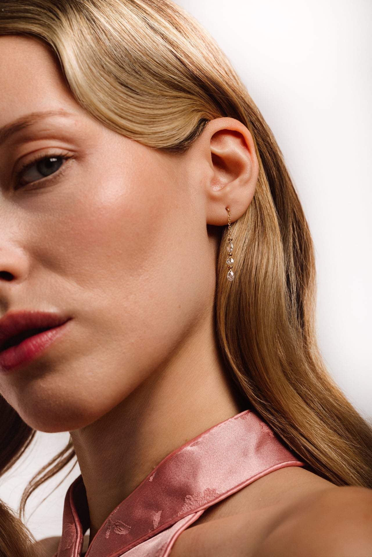Boucles d'oreilles Riviera - Or 750‰ - Diamant blanc