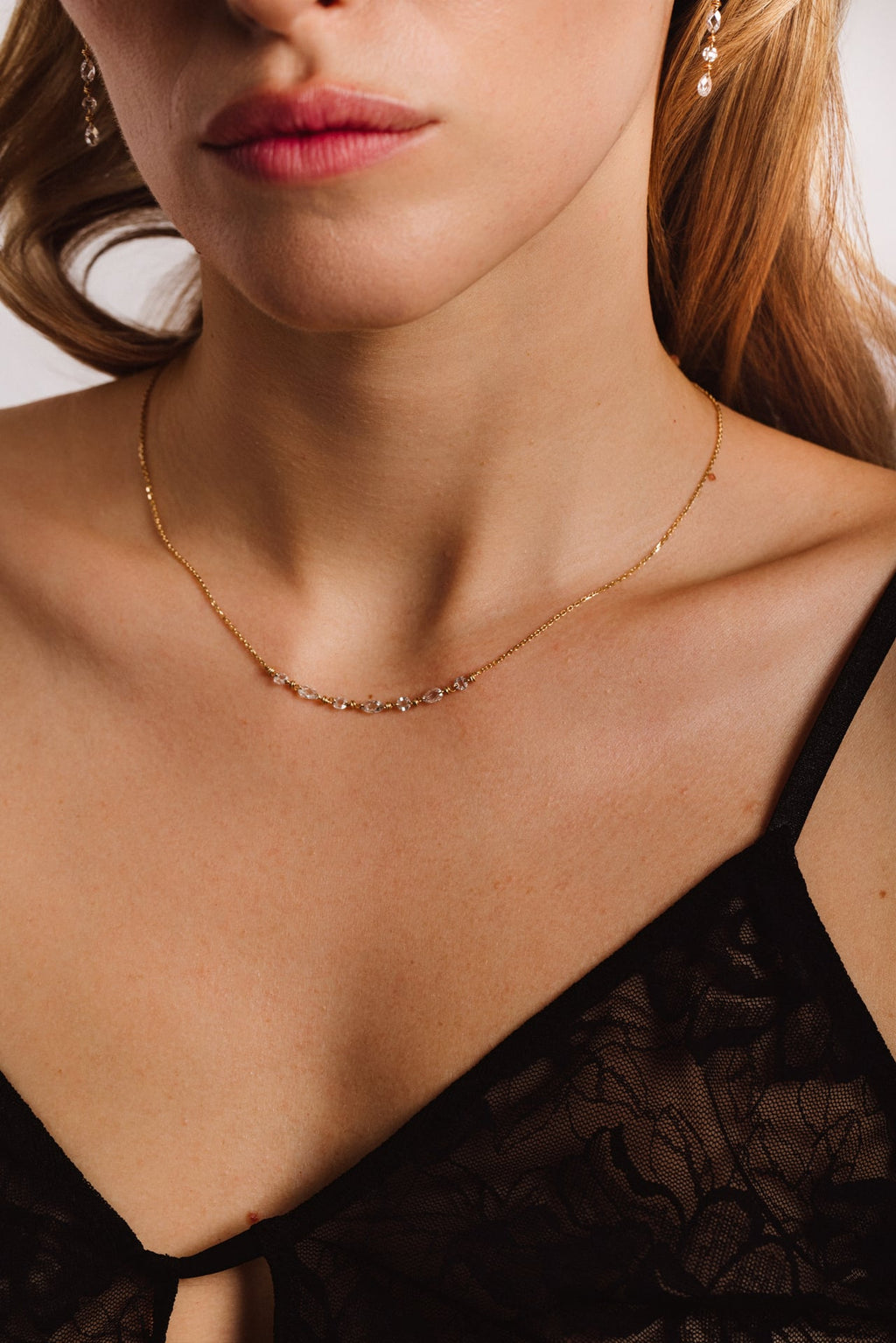 Collier Riviera - Or 750‰ - Diamant blanc