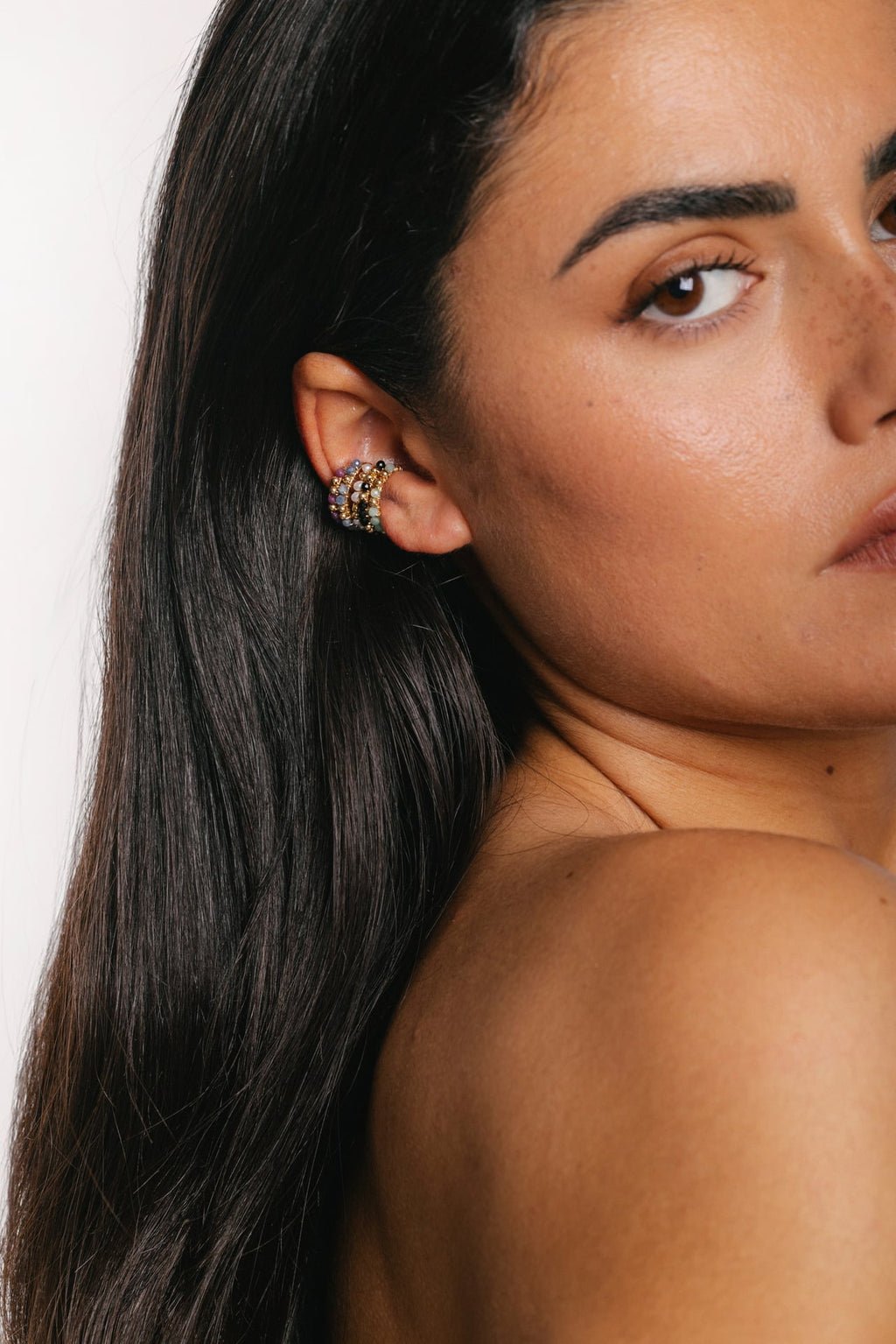 Faux piercing Frida - Saphir