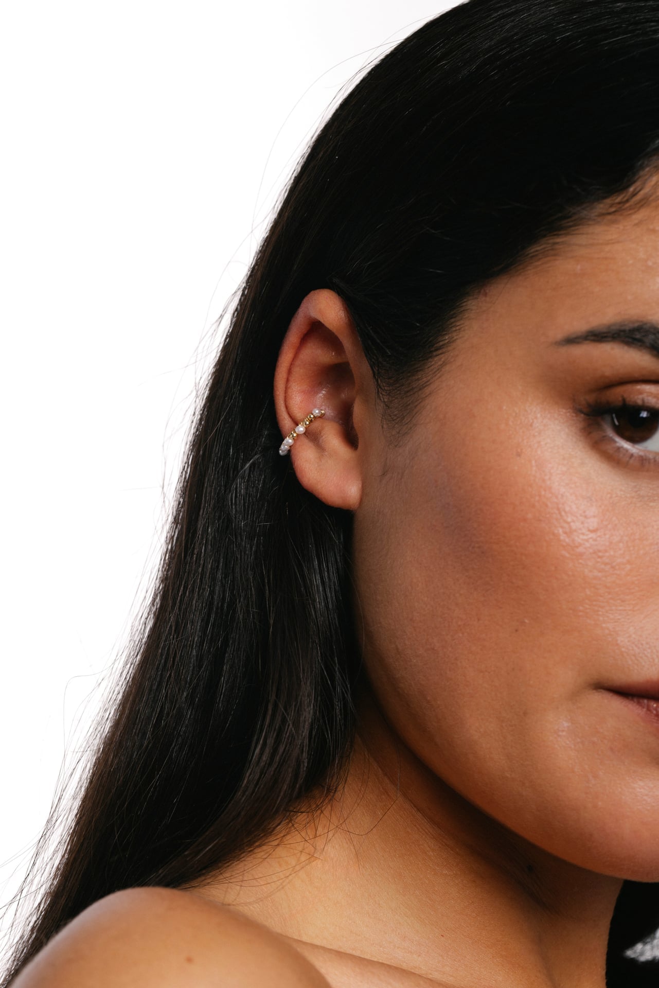 Faux piercing Frida - Perle de culture