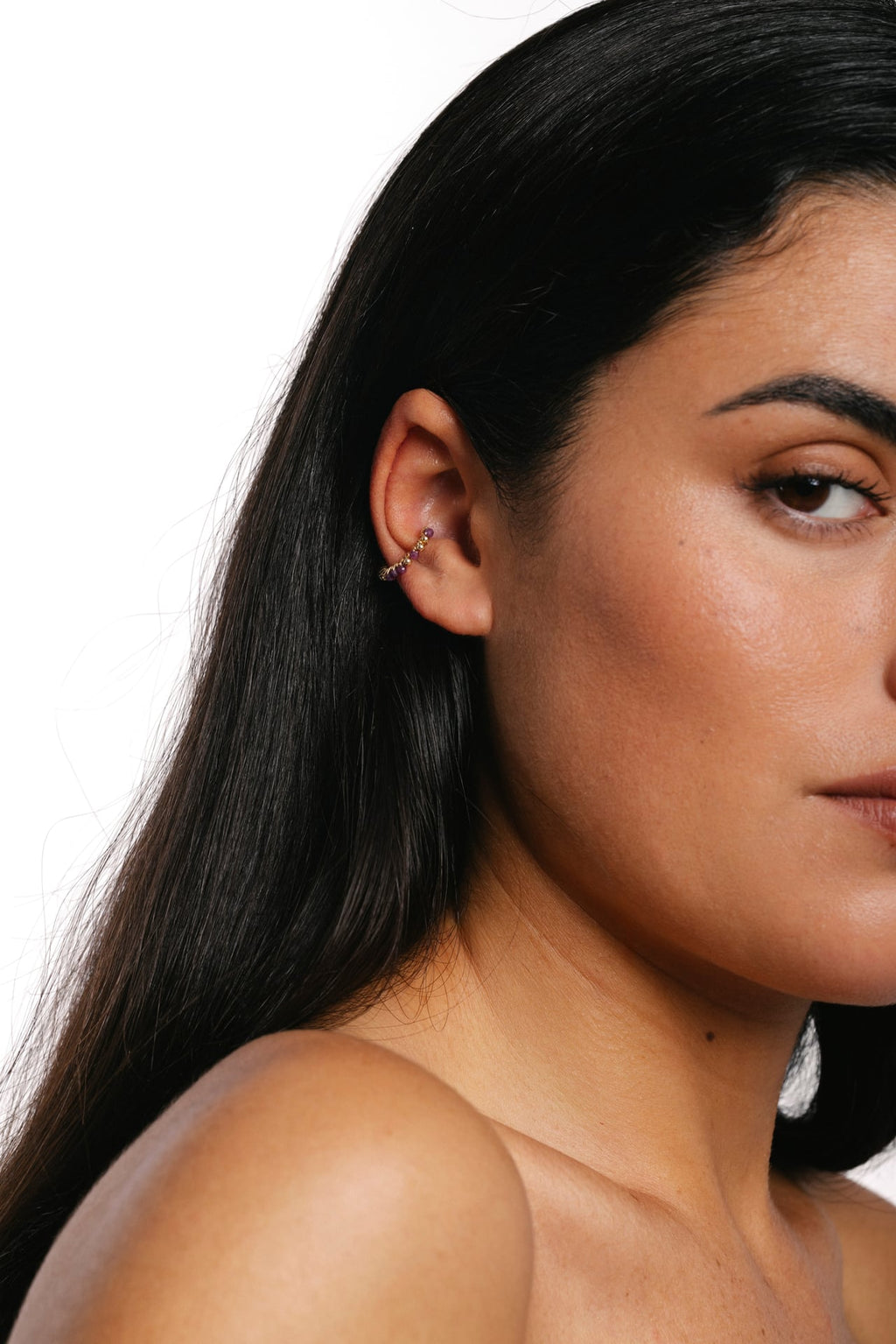 Faux piercing Frida - Rubis