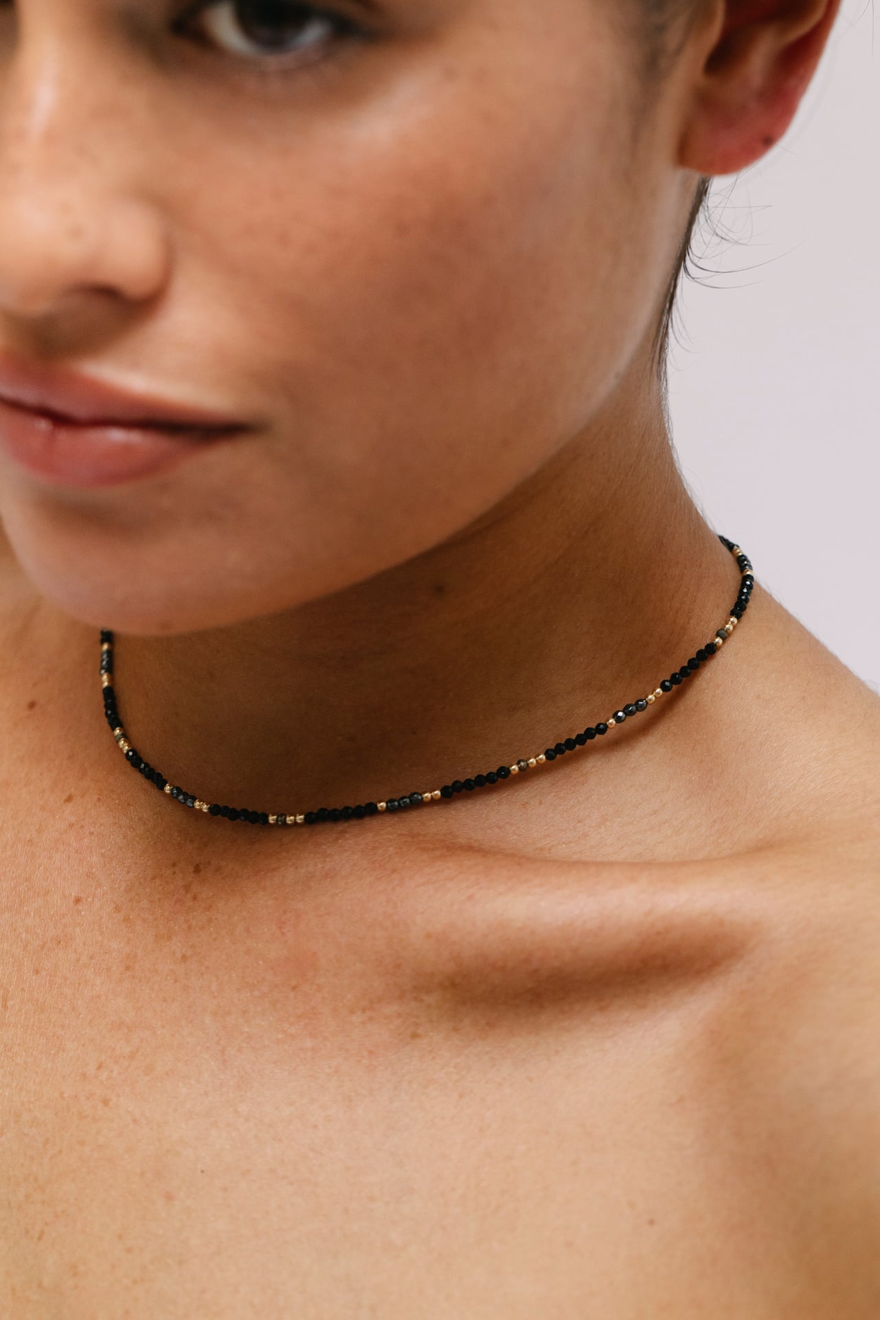 Bracelet - collier Queen - Spinelle