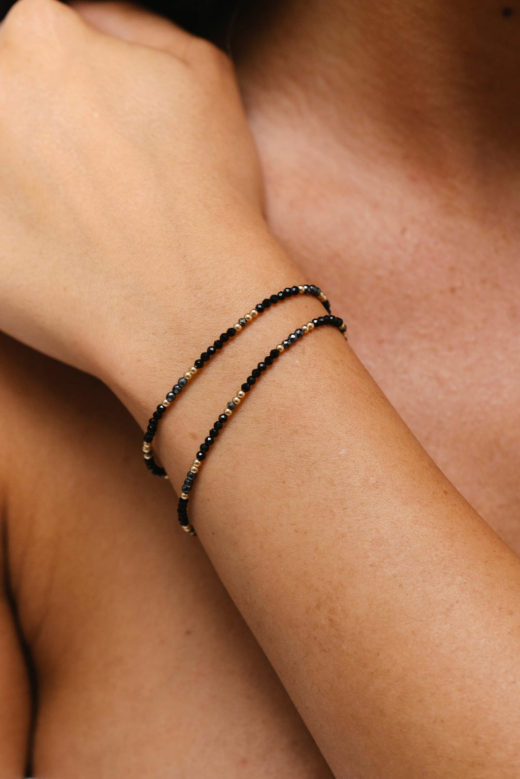 Bracelet - collier Queen - Spinelle
