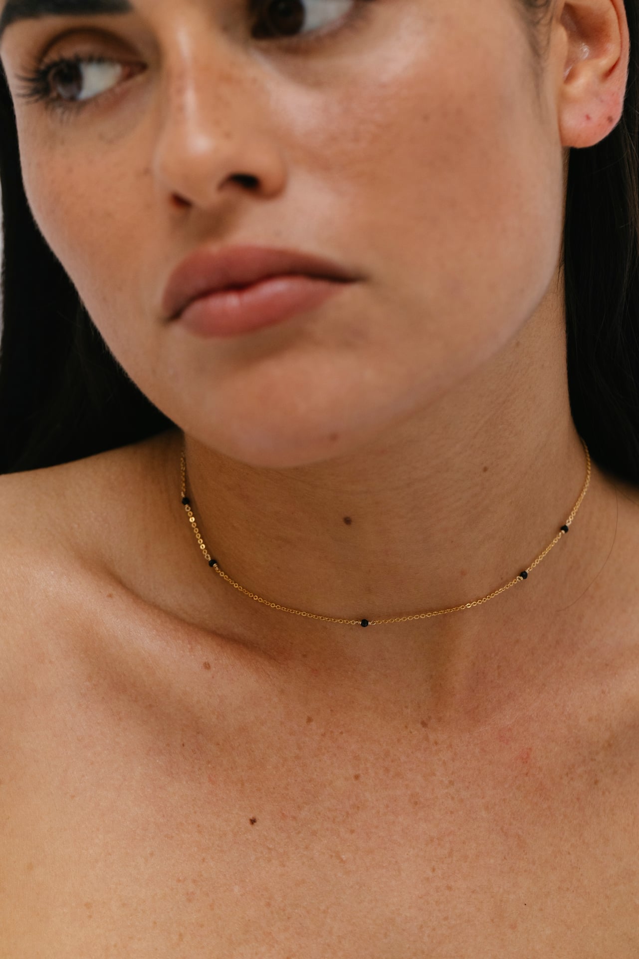 Satellite Necklace-Bracelet - Agate