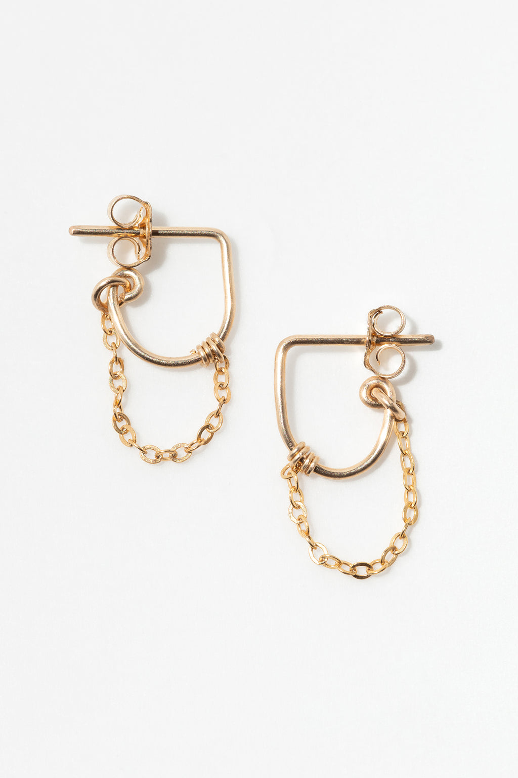 Small Noa hoop earrings