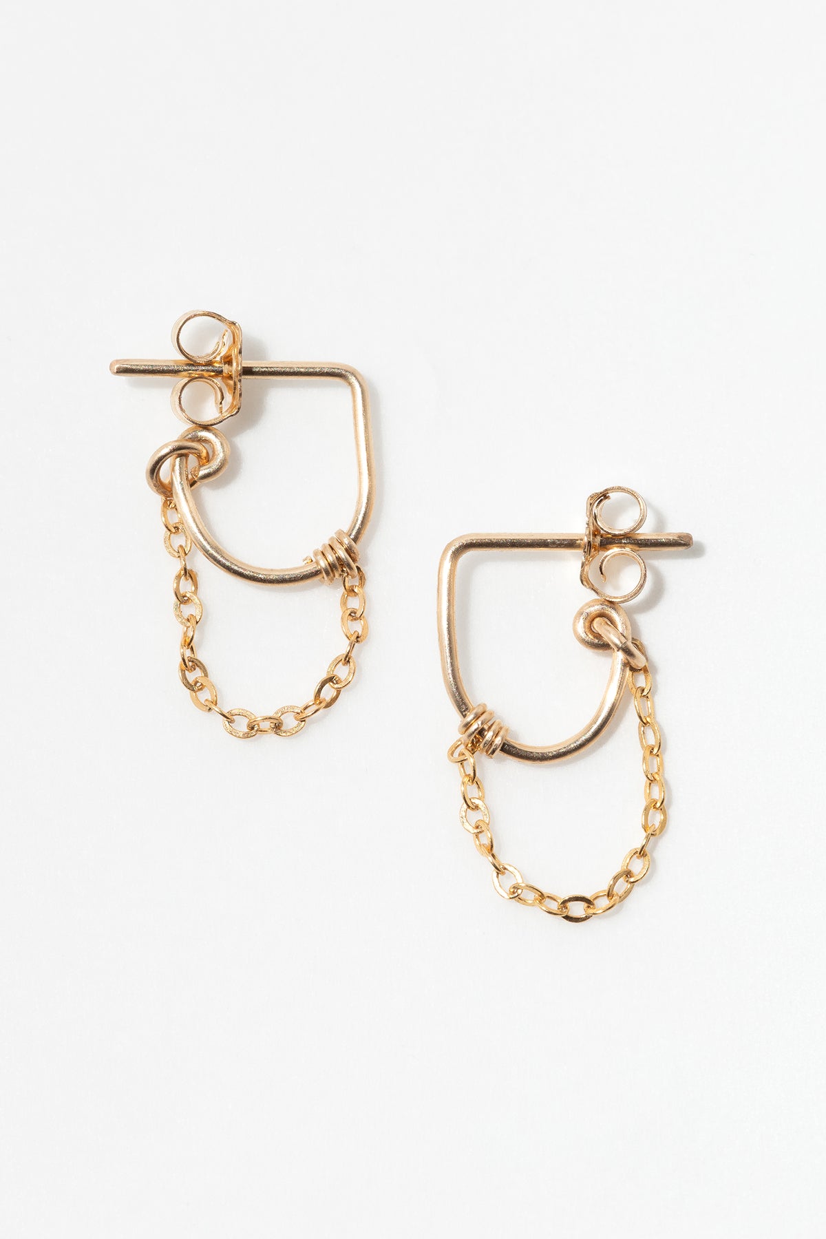 Small Noa hoop earrings