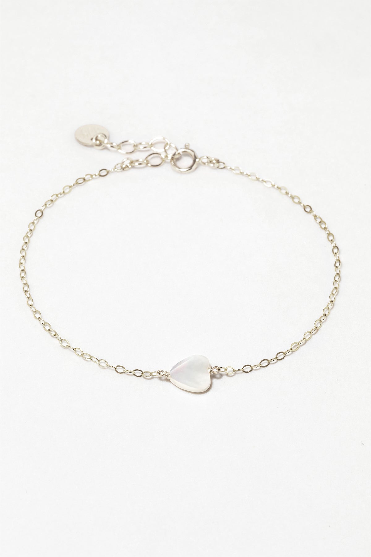 Bracelet - Mother of Pearl Heart