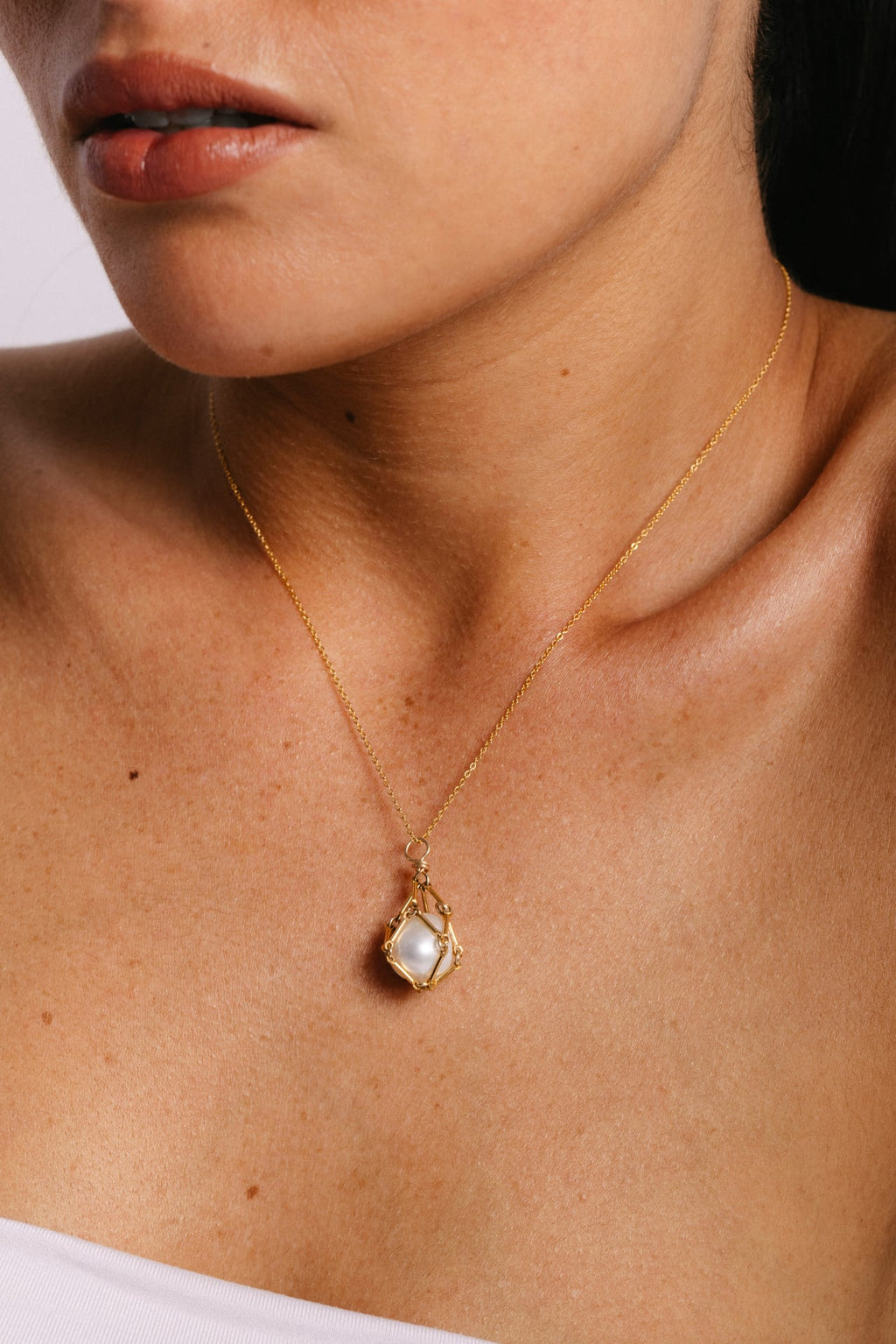 Pendentif Secret - Perle de culture