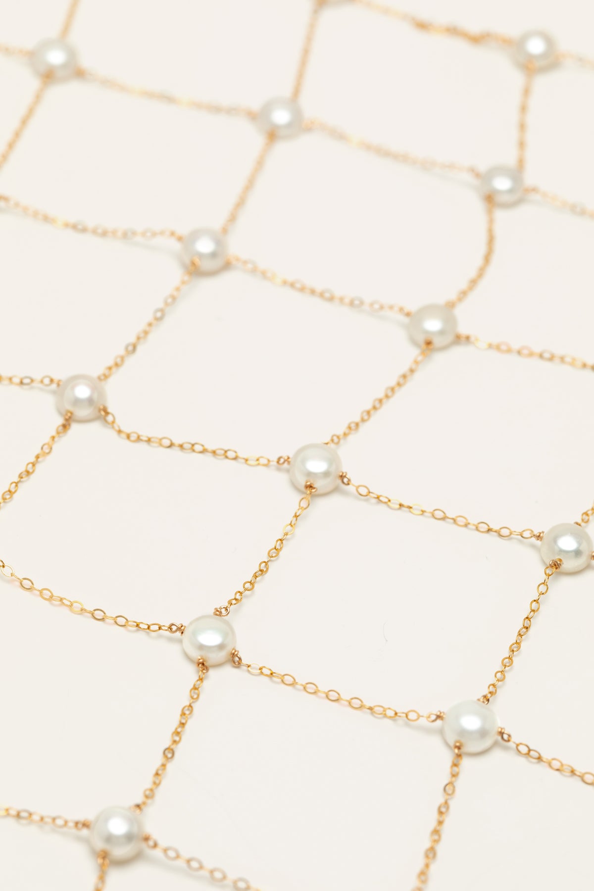 Toison Dorée head jewelry - Cultured pearls