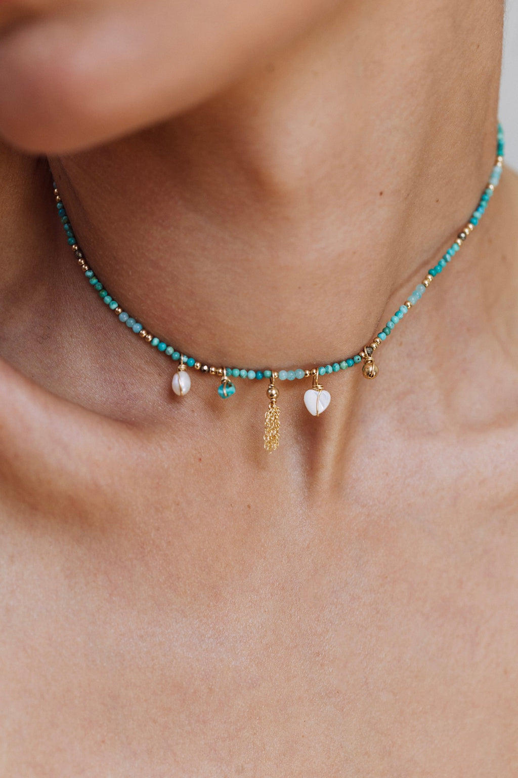 Entwined Pendant - Cultured pearl