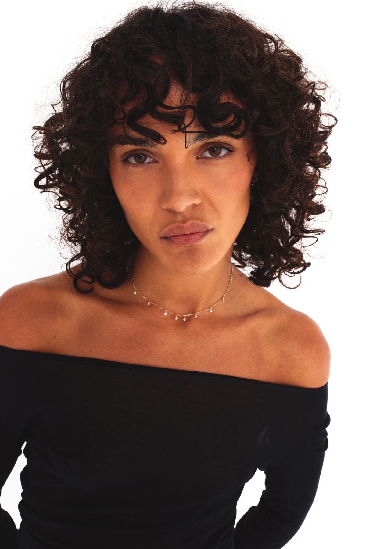 Eloïse Necklace – 750‰ Gold – White Diamond