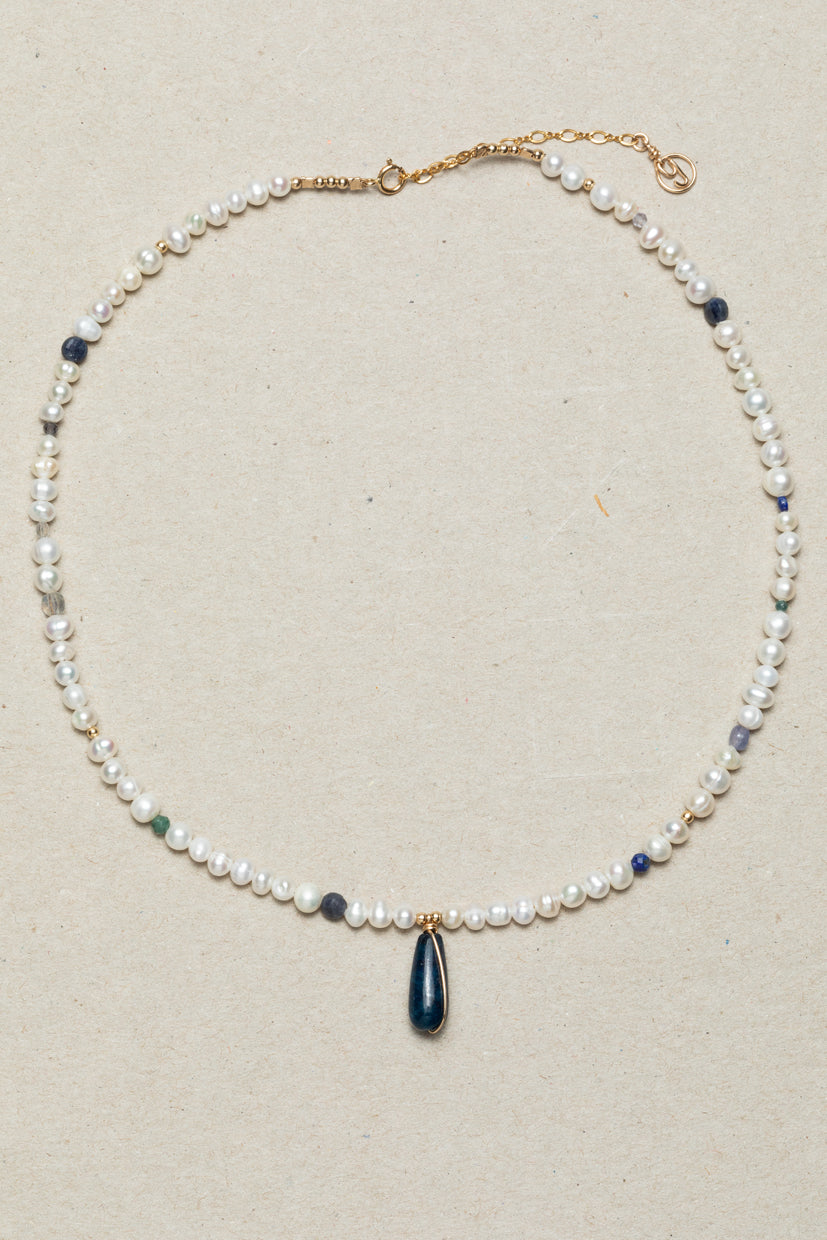 Collier Joumana - Azur