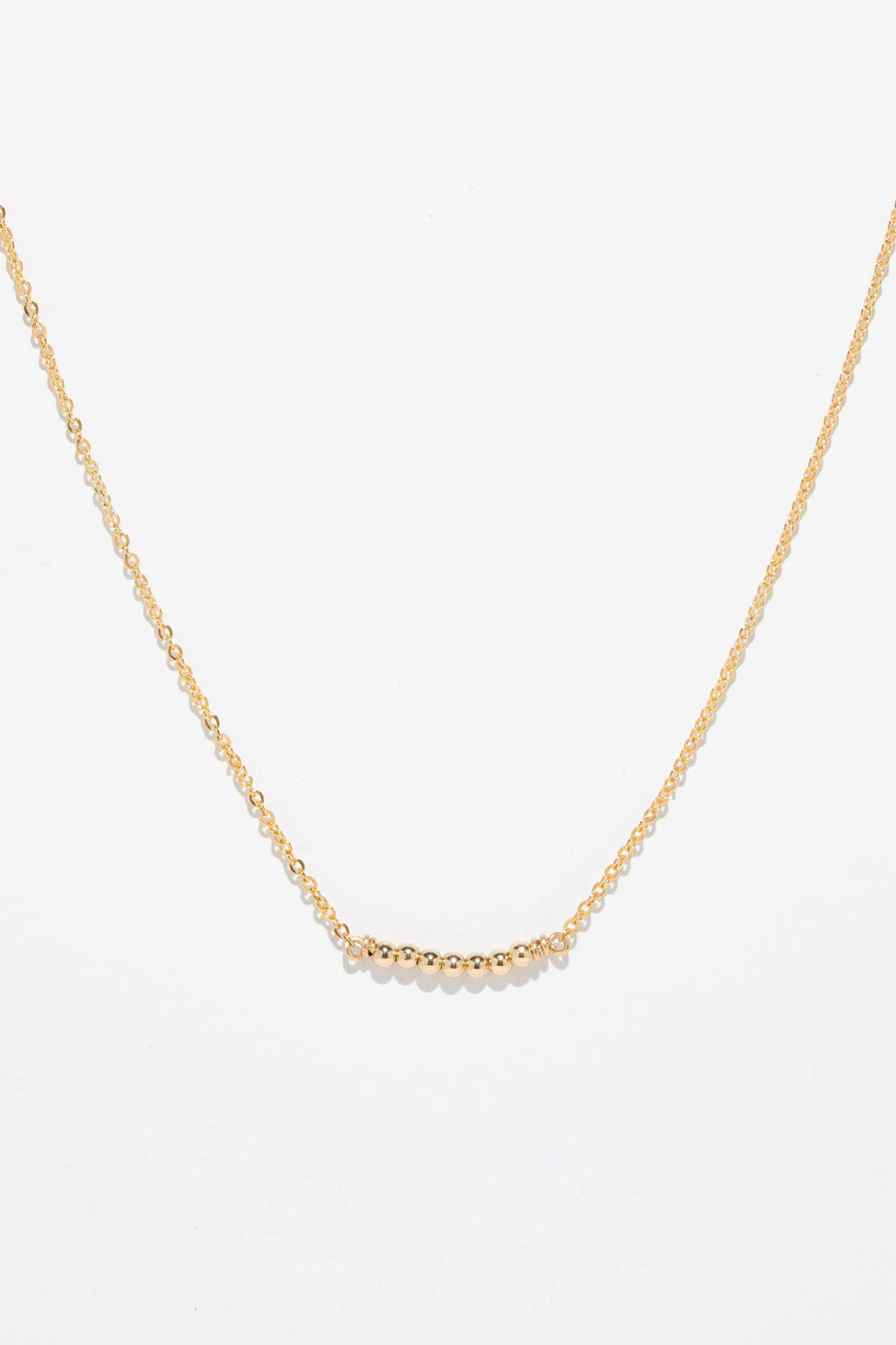 Thea short necklace - Gold