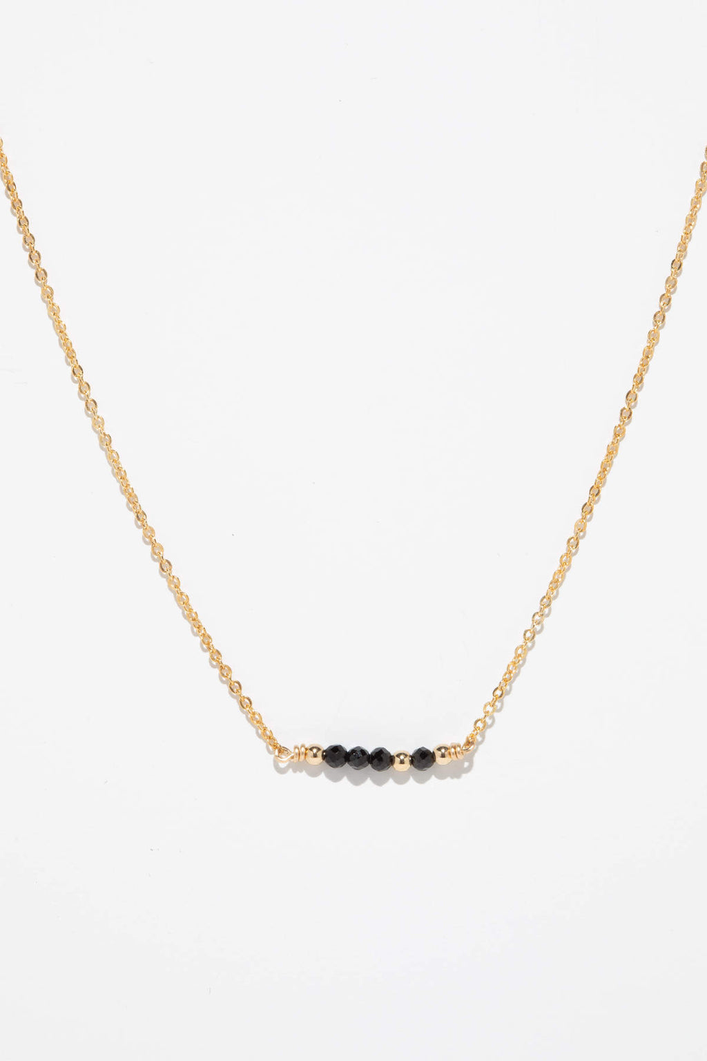 Collier court Théa - Spinelle