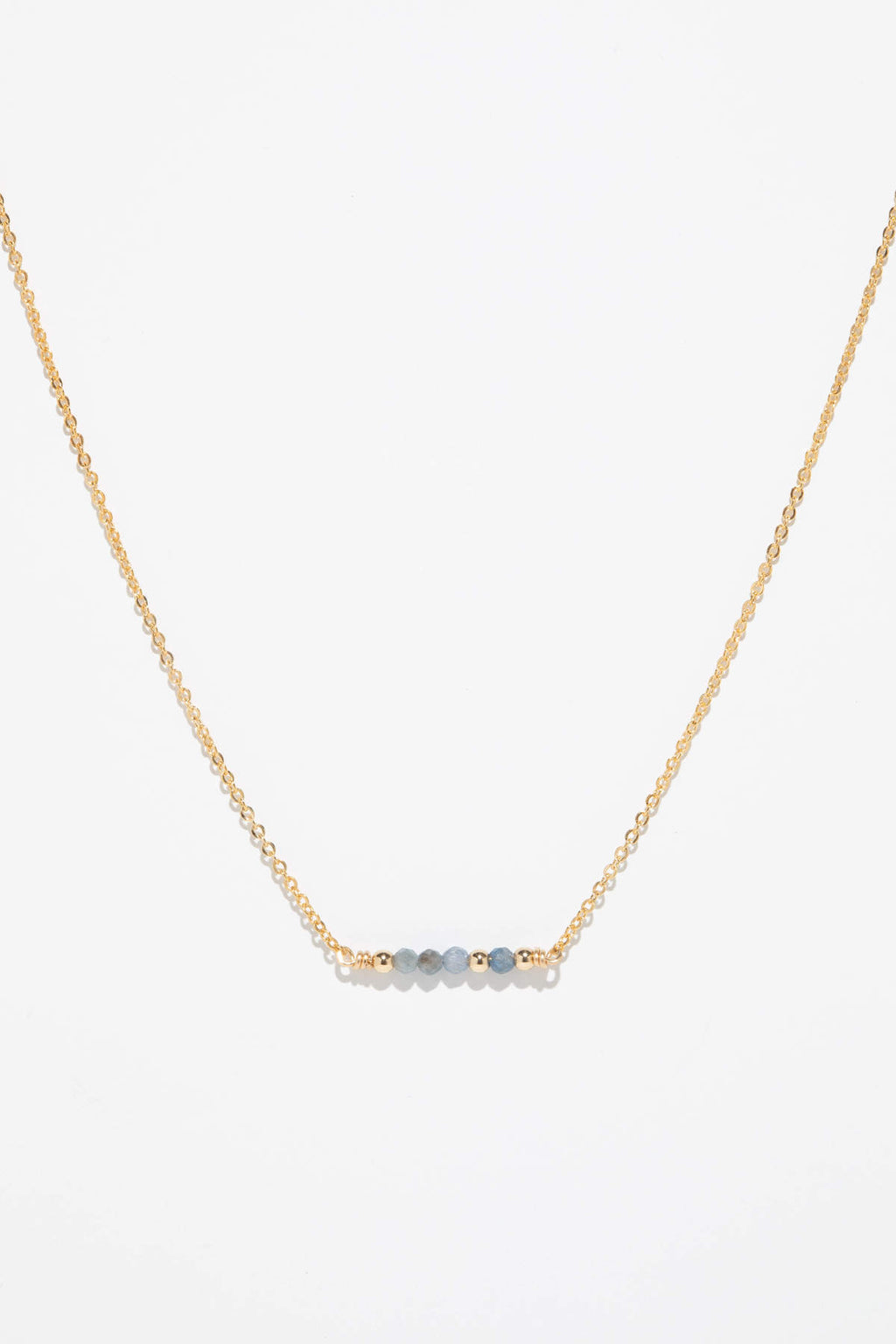 Collier court théa - Saphir