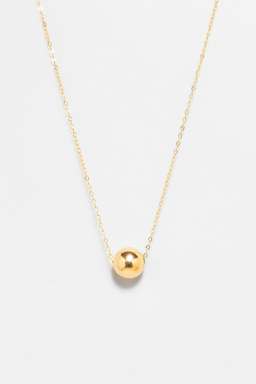 Collier long Stella - Or