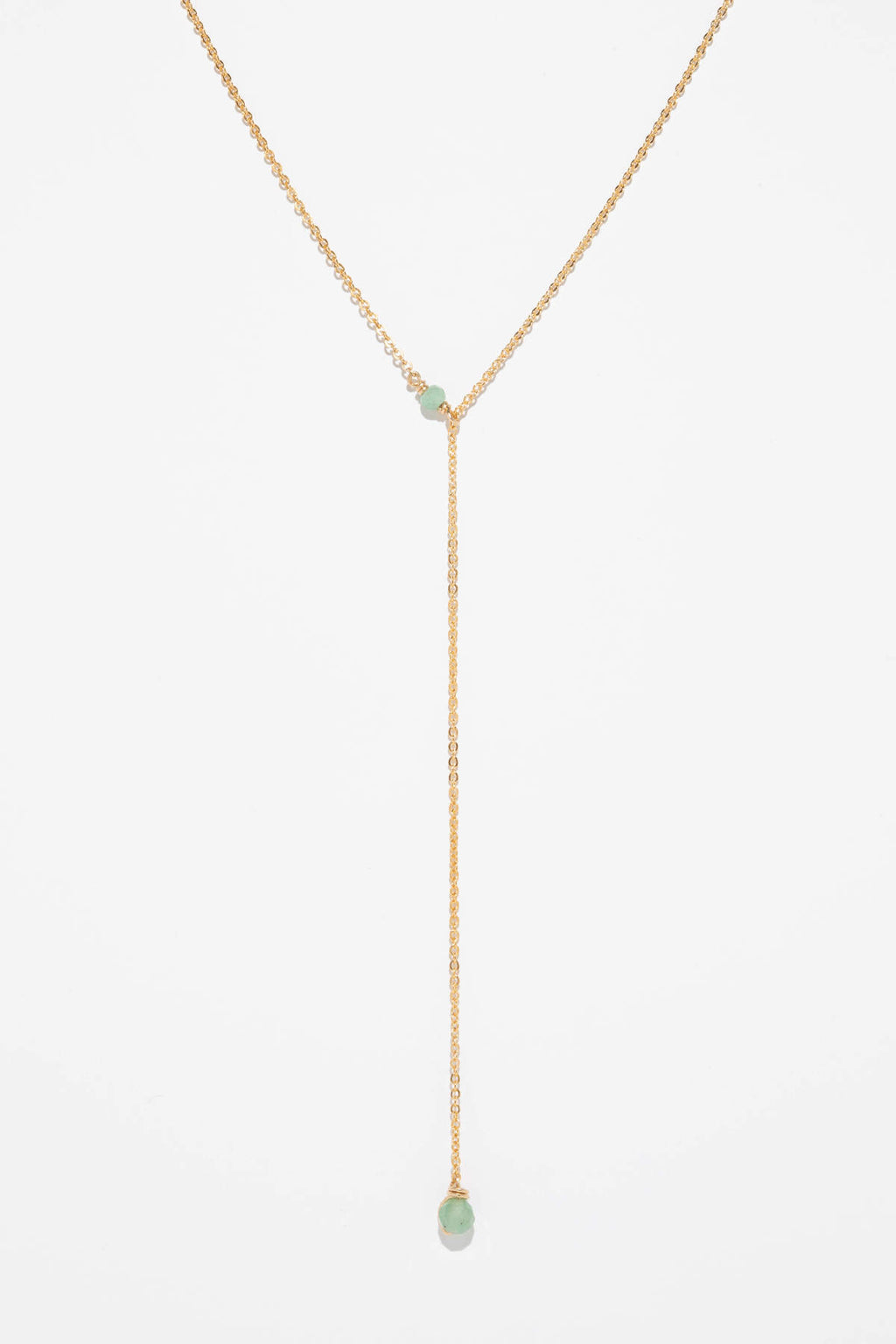 Collier Vice versa Stella - Emeraude/Aventurine