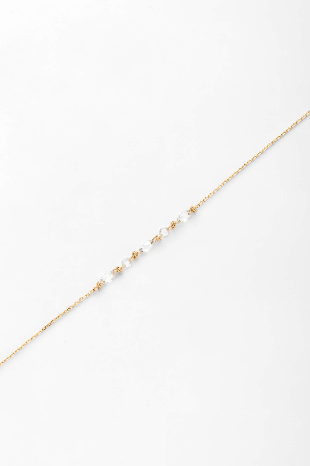 Riviera Necklace - 750‰ Gold - White Diamond