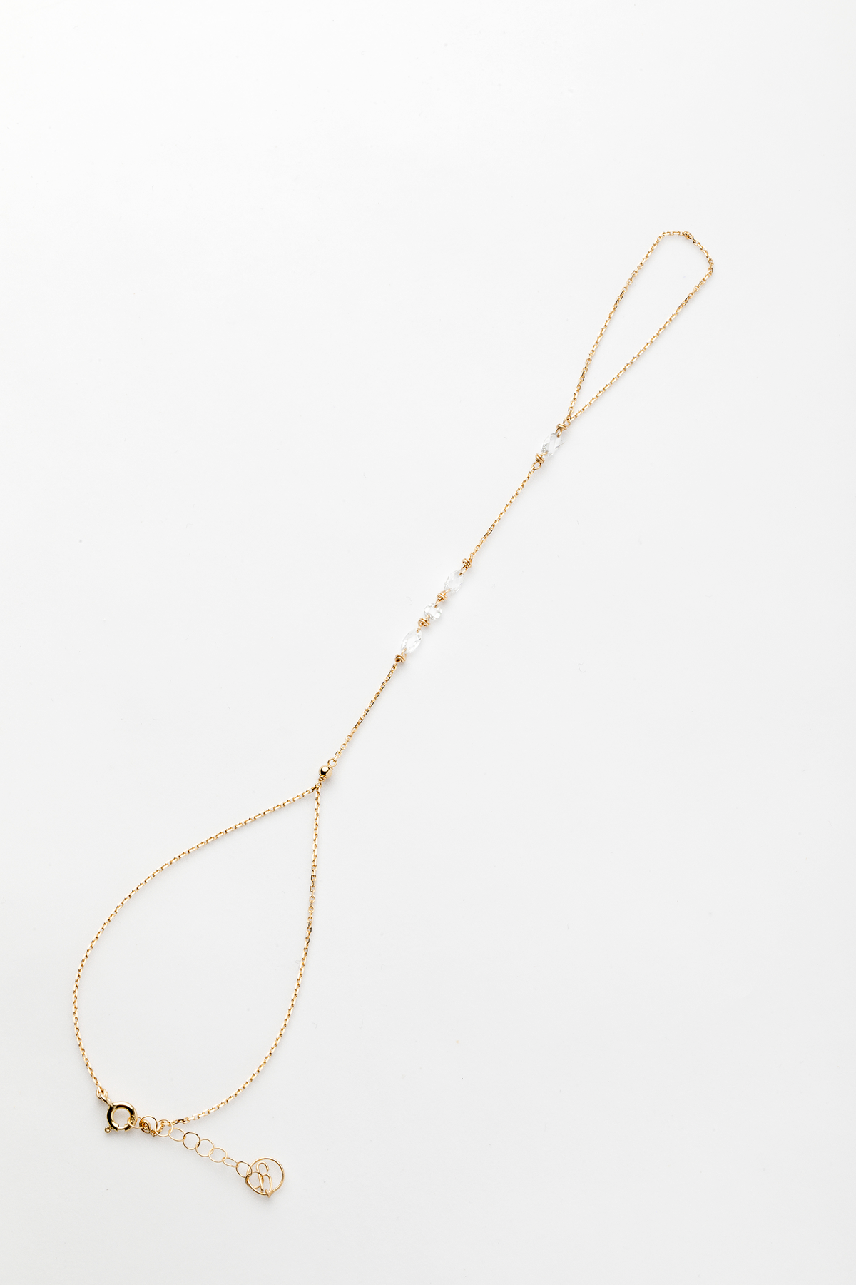 Riviera Hand Jewel - 750‰ Gold - White Diamond