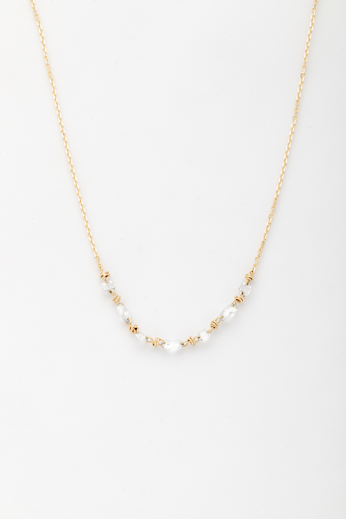 Riviera Necklace - 750‰ Gold - White Diamond