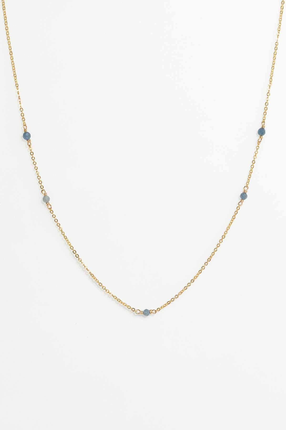 Satellite Bracelet-Necklace - Sapphire